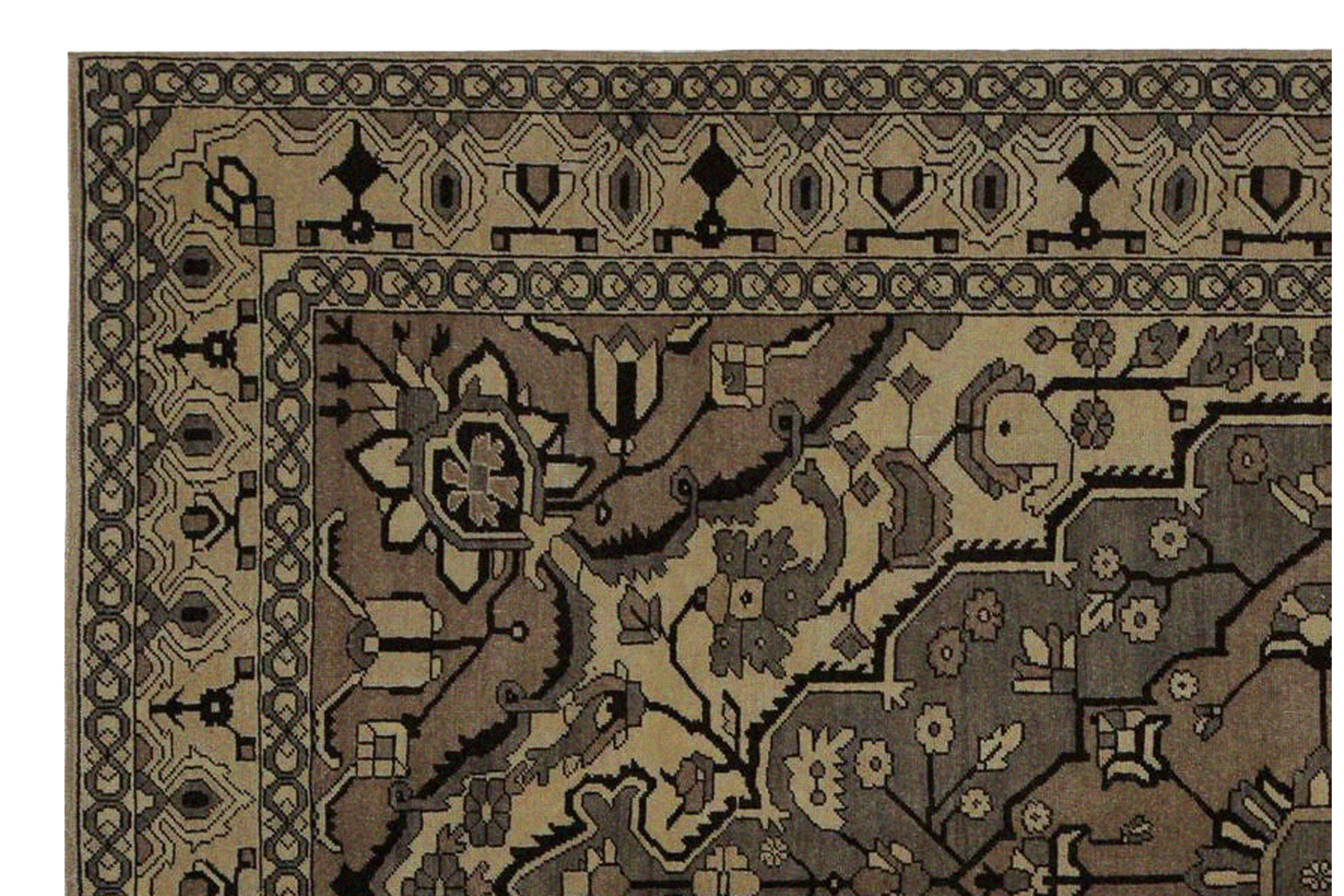 Thumbnail 5 for Persian Bakhtiar Traditional Rug 97137