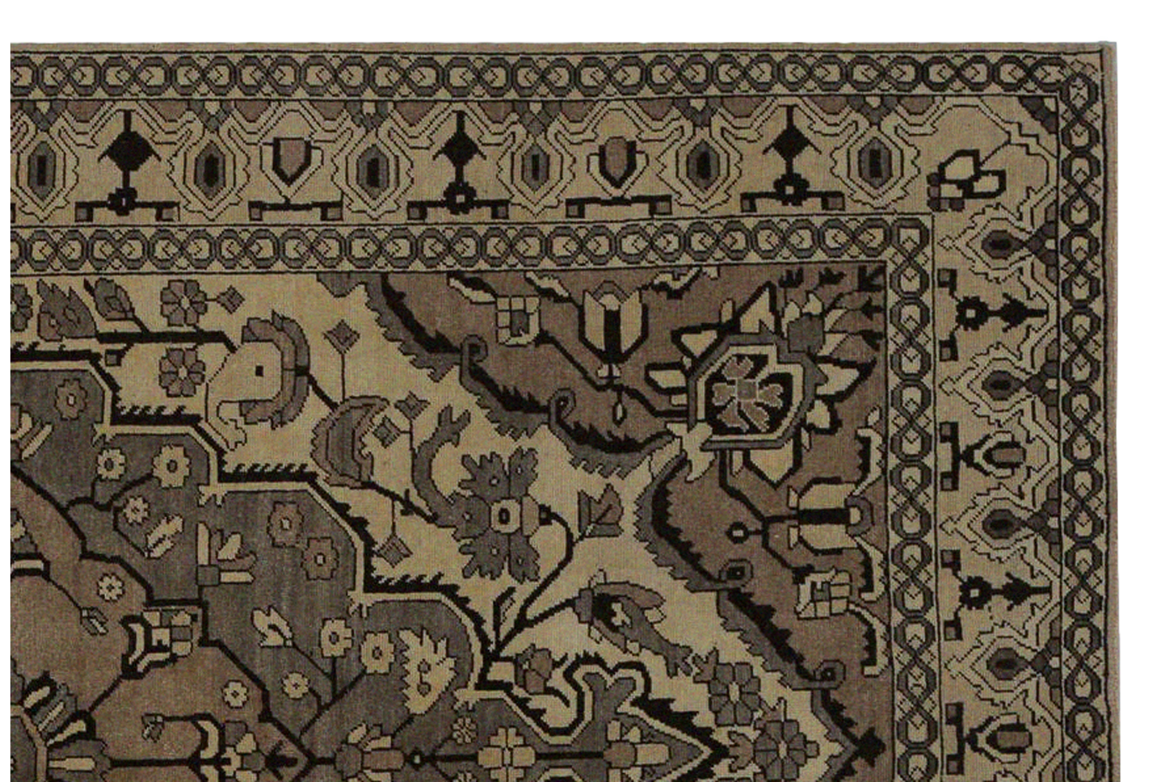 Thumbnail 6 for Persian Bakhtiar Traditional Rug 97137
