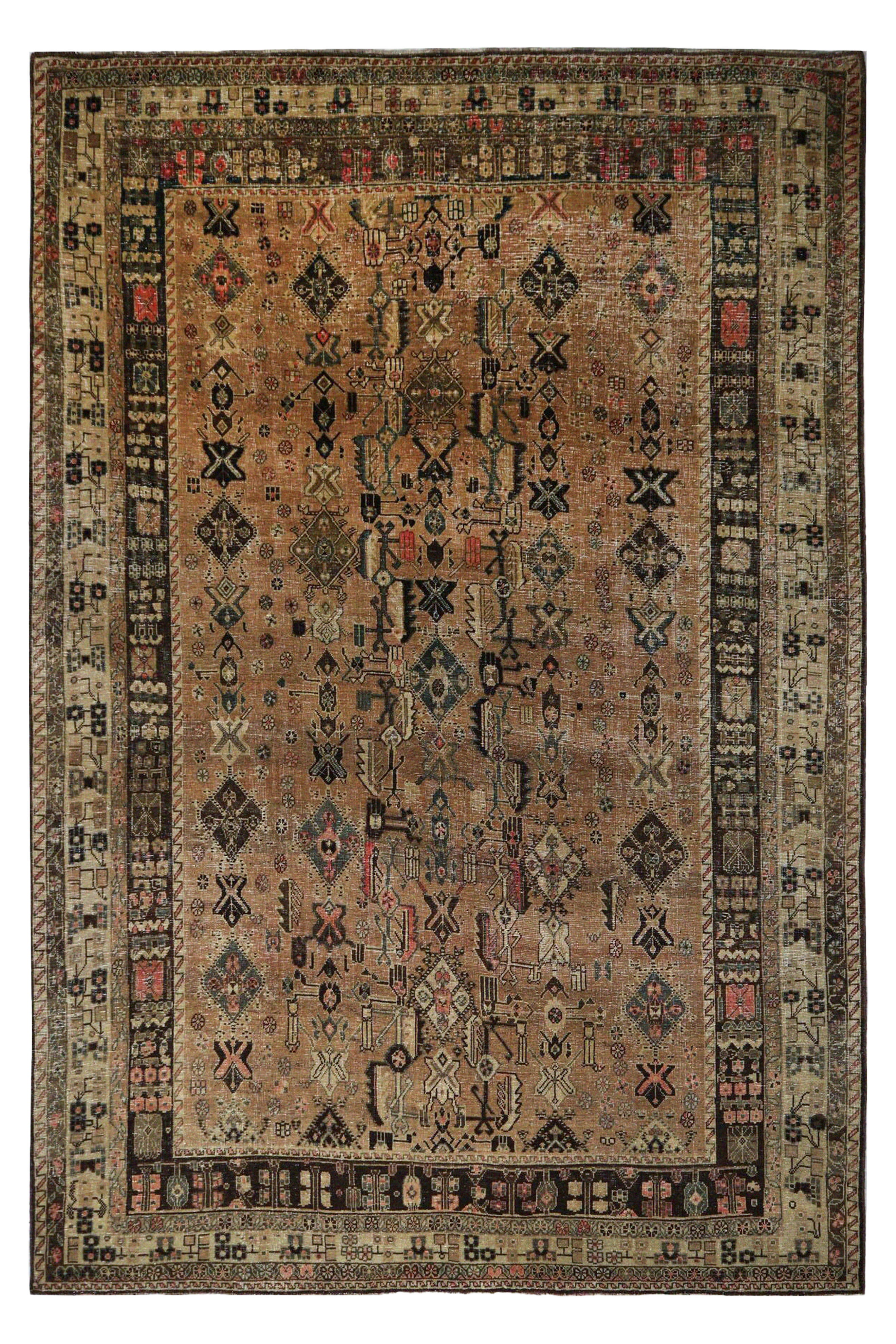 Persian Heriz Traditional Rug 97168