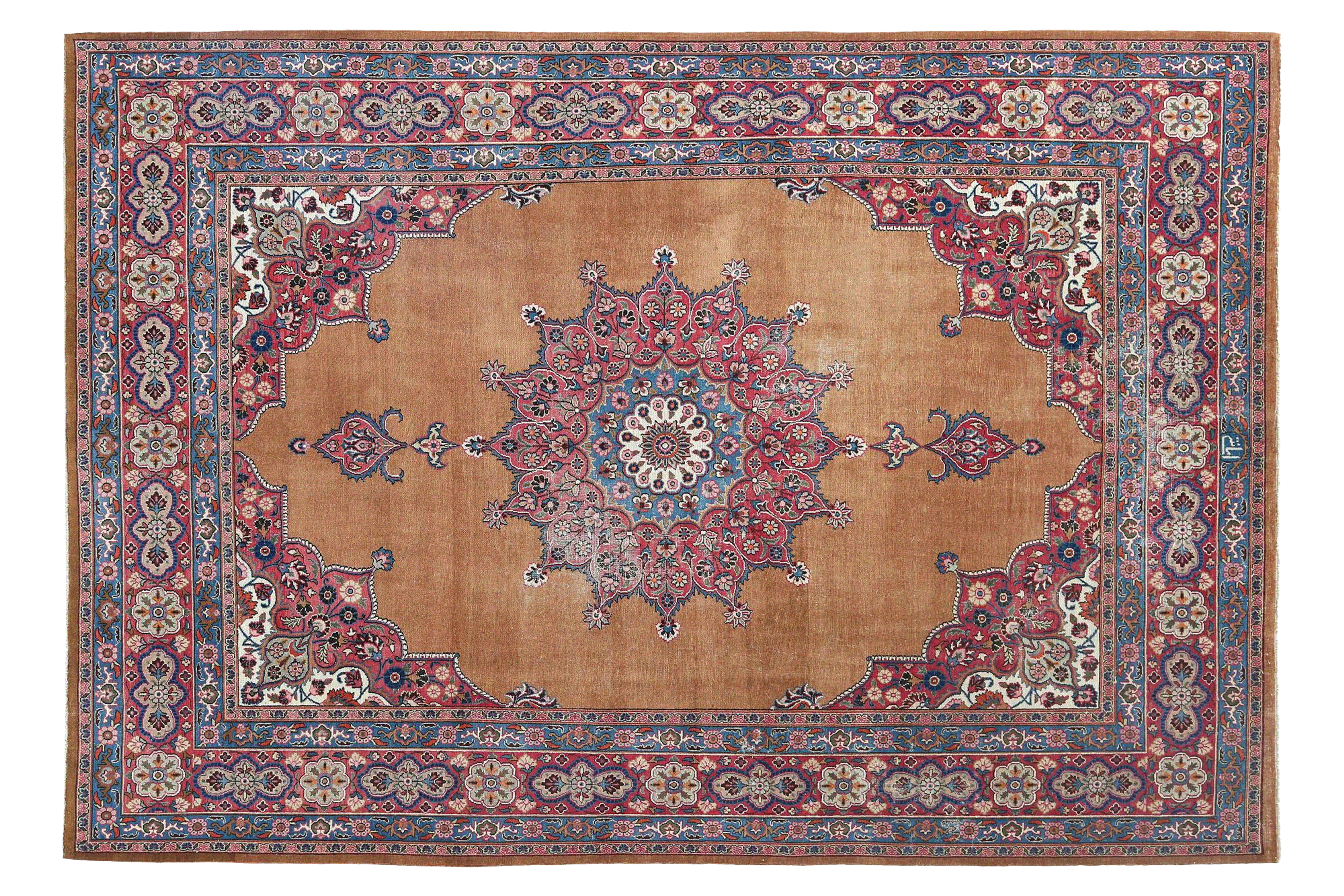Thumbnail 2 for Persian Mashad Traditional Rug 97176