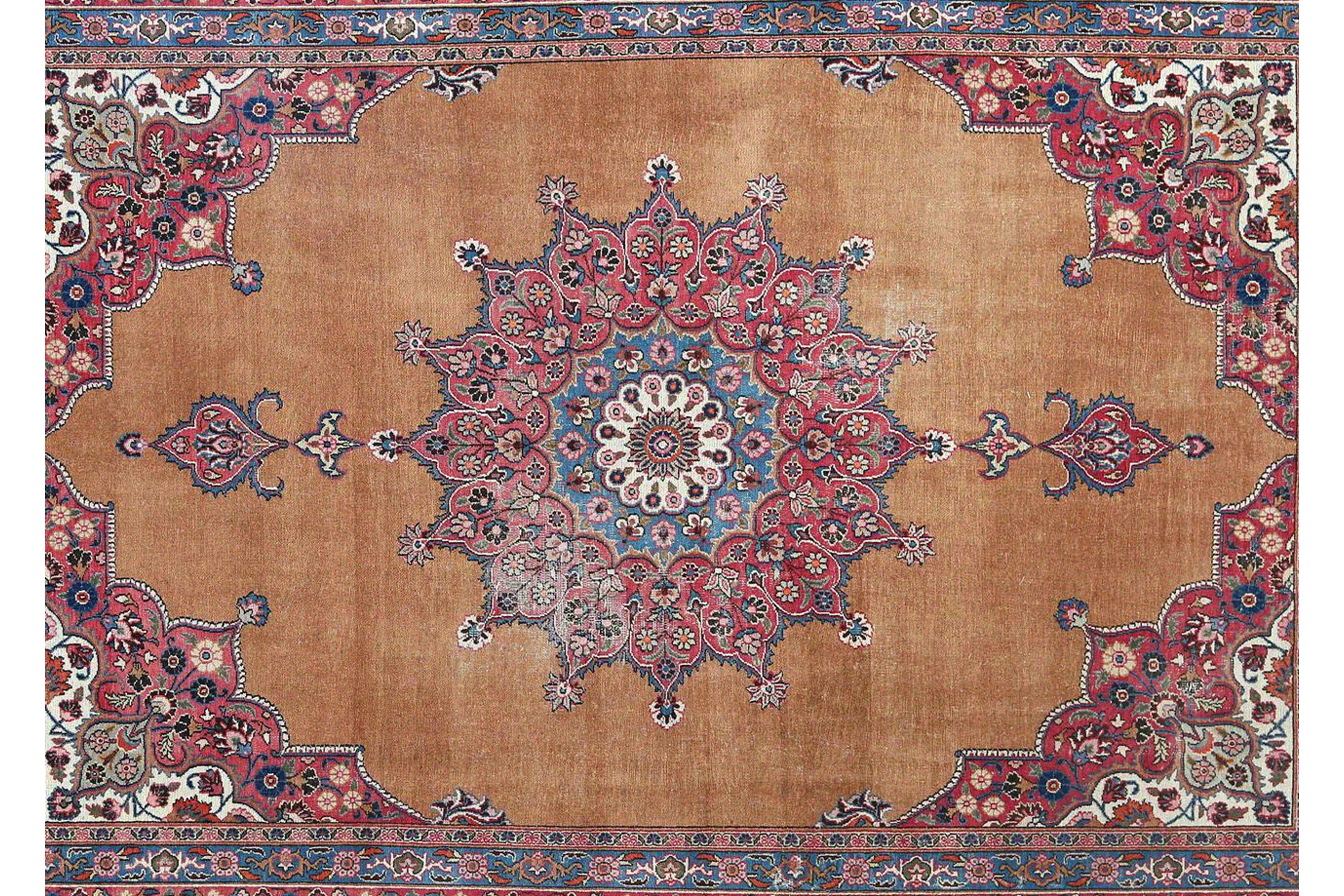 Thumbnail 3 for Persian Mashad Traditional Rug 97176