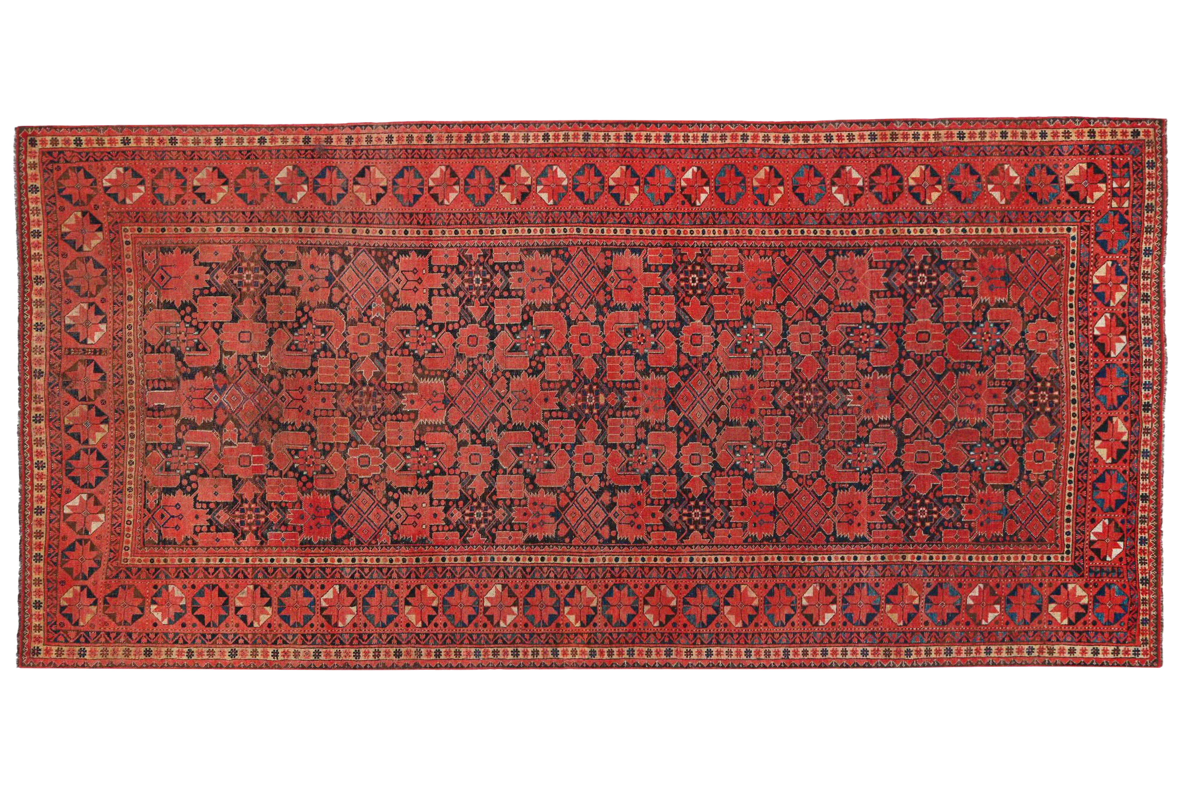 Thumbnail 2 for Antique Persian Traditional Rug 97186