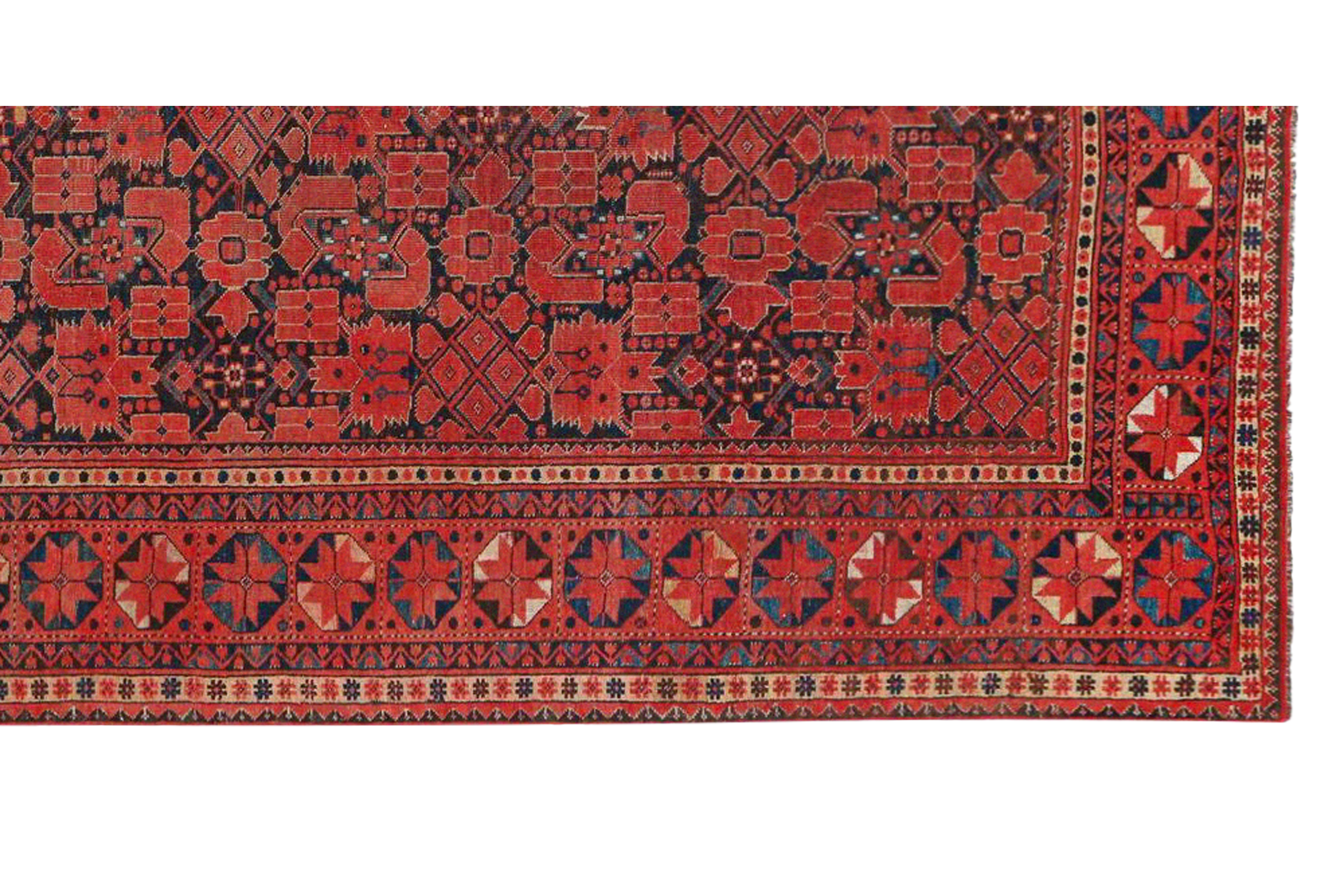 Thumbnail 8 for Antique Persian Traditional Rug 97186