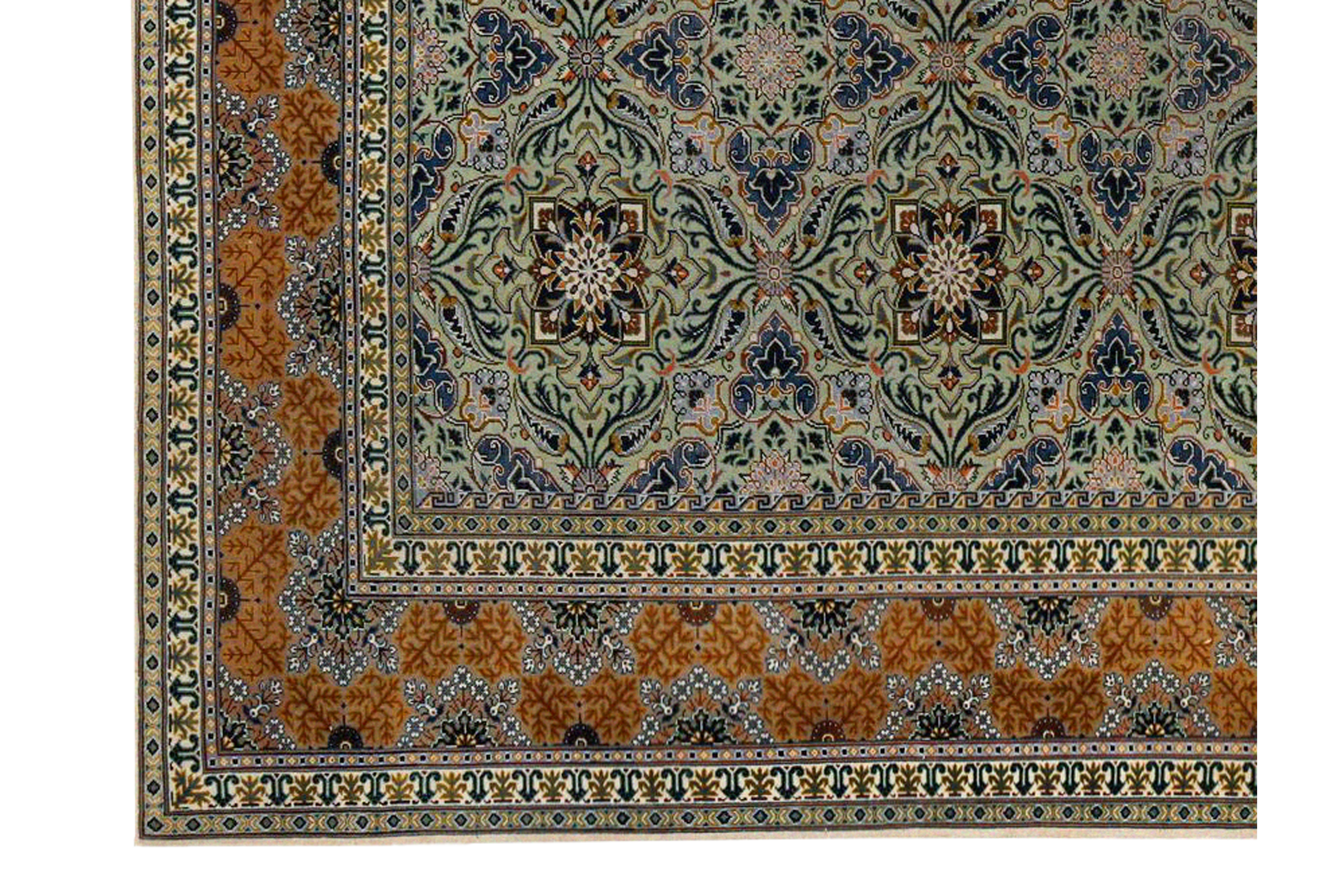 Thumbnail 7 for Vintage Persian Kashan Traditional Rug 97197