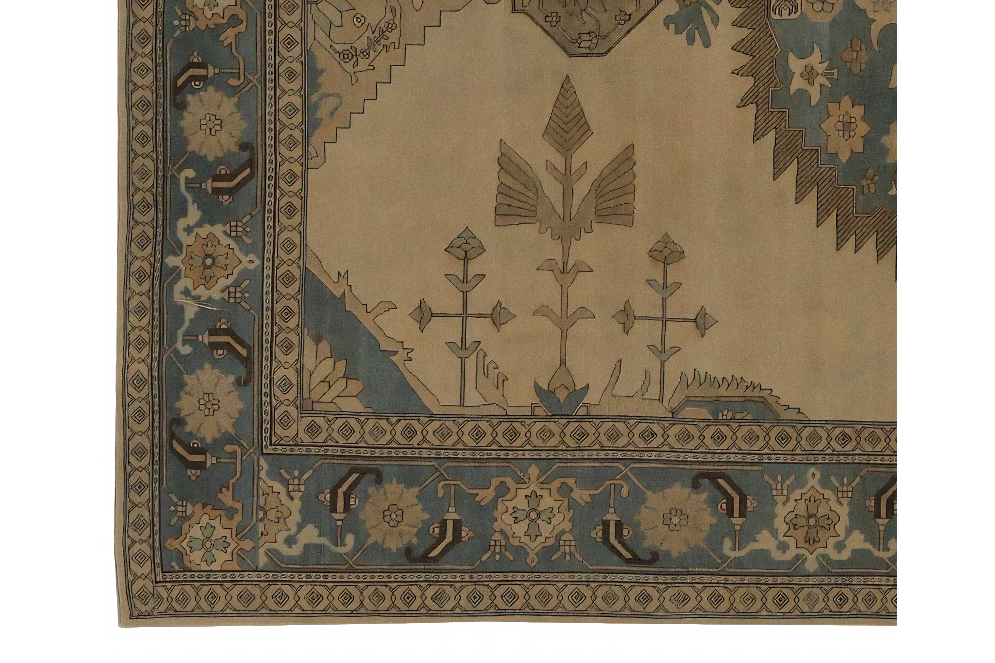 Thumbnail 7 for Persian Heriz Traditional Rug 97199
