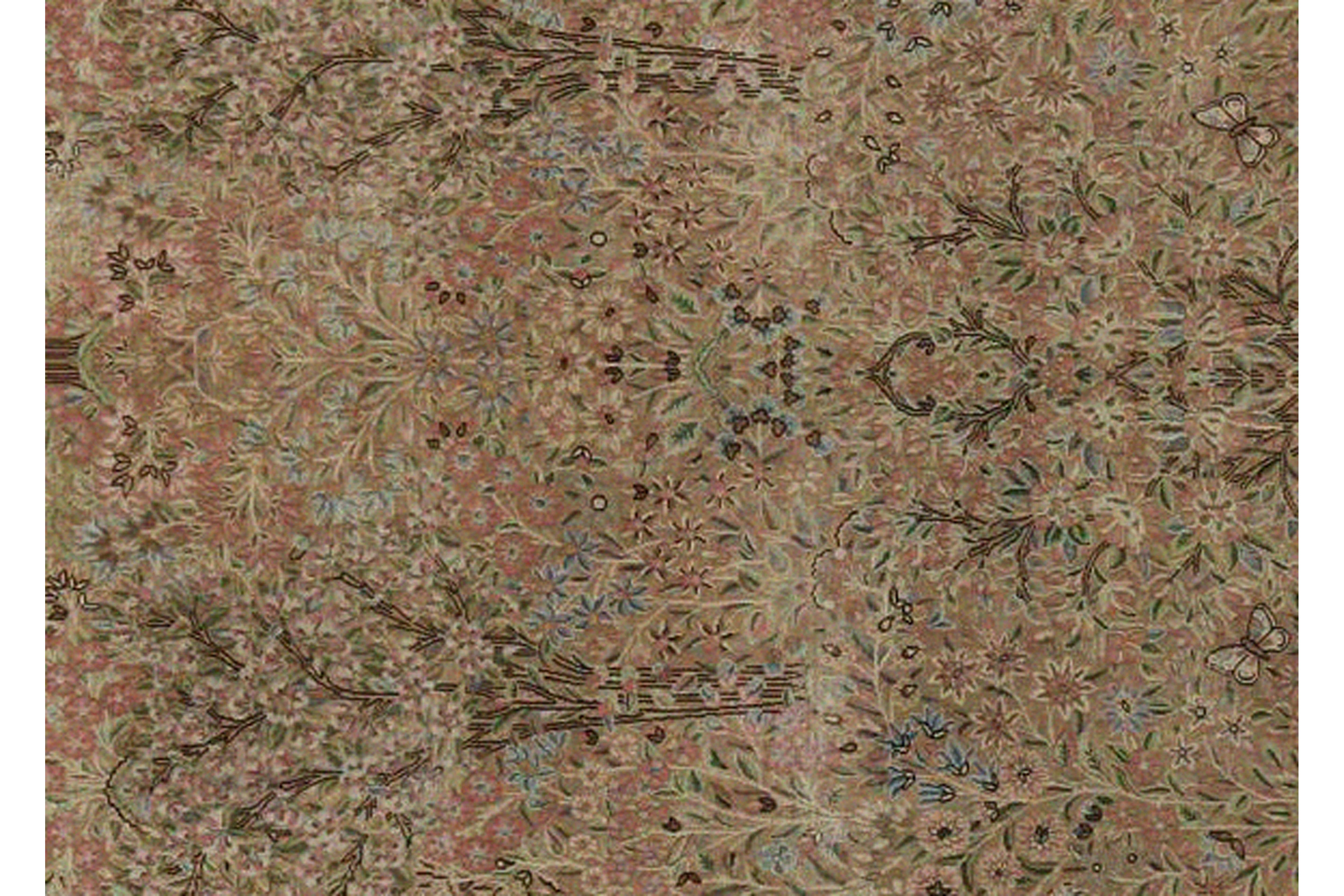 Thumbnail 4 for Vintage Persian Kerman Traditional Rug 97218