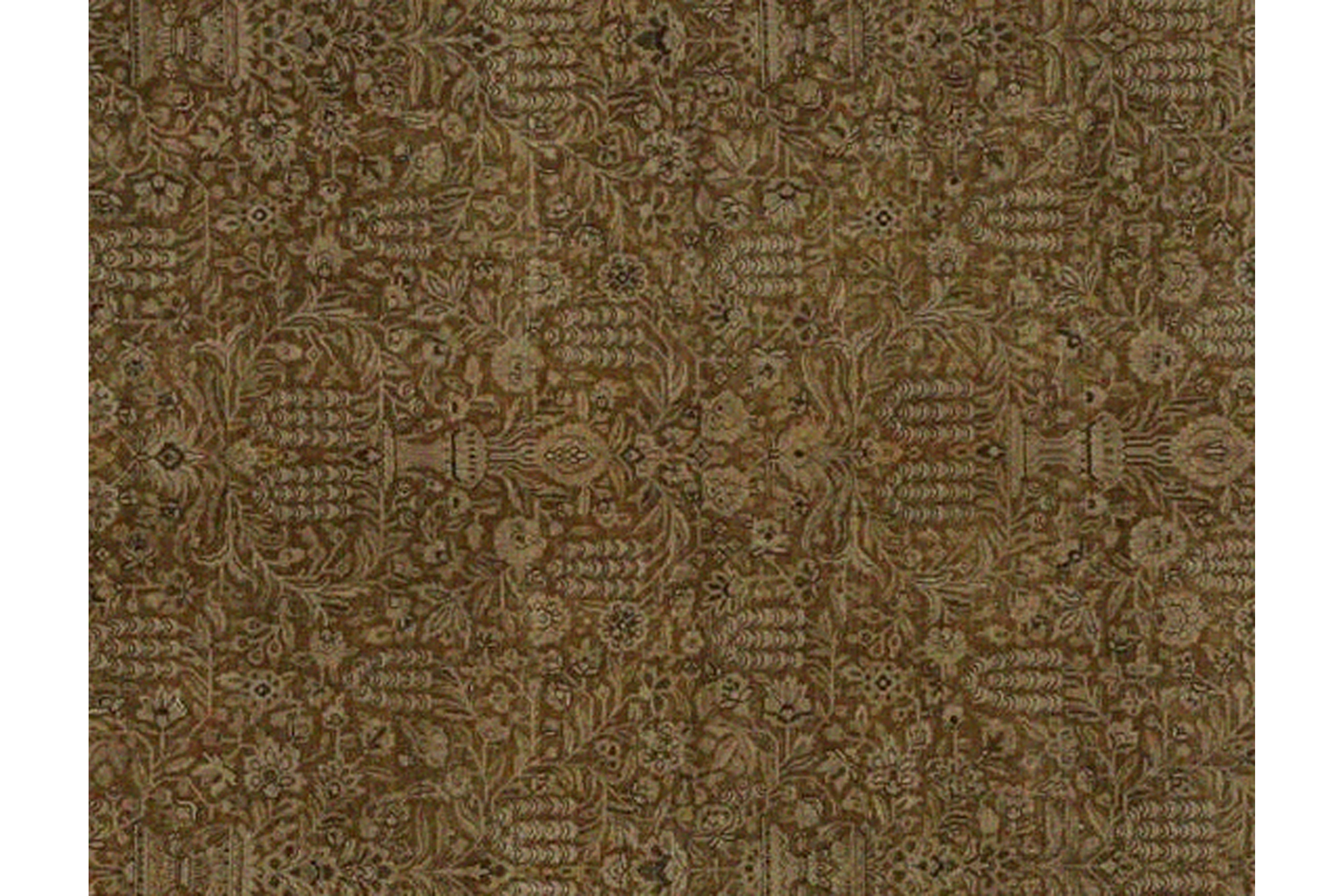 Thumbnail 4 for Persian Kerman Traditional Rug 97221