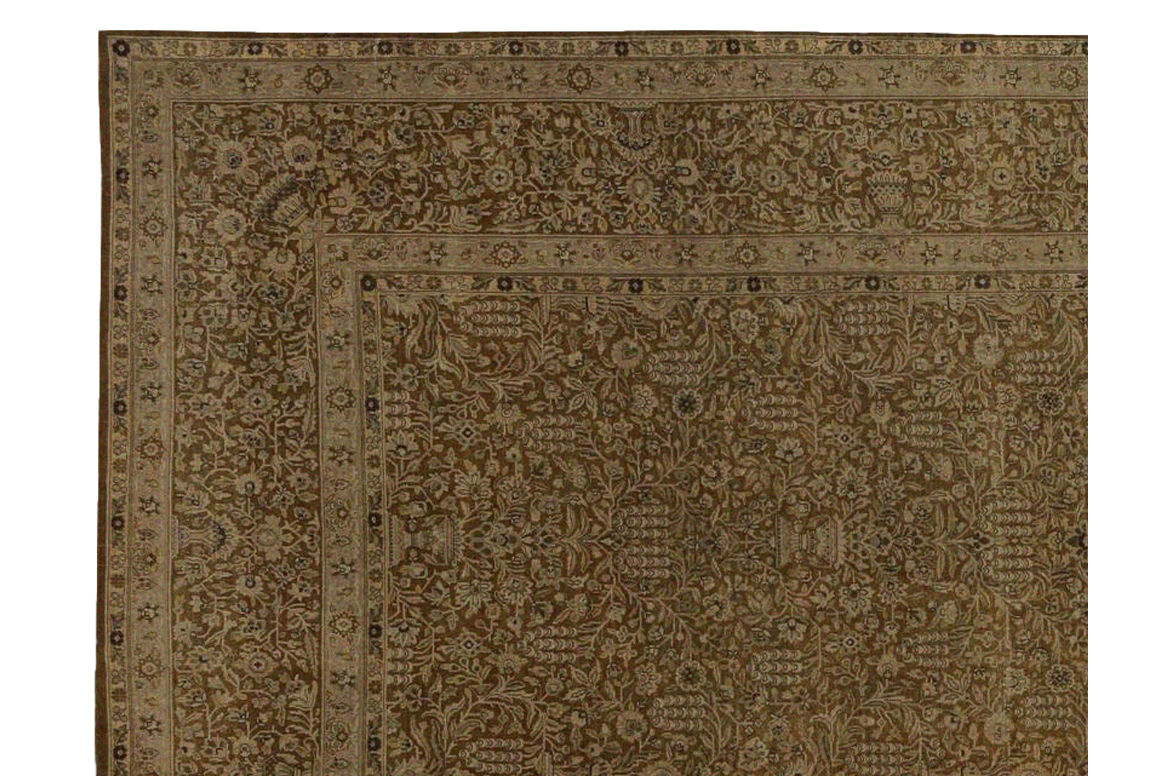 Thumbnail 5 for Persian Kerman Traditional Rug 97221