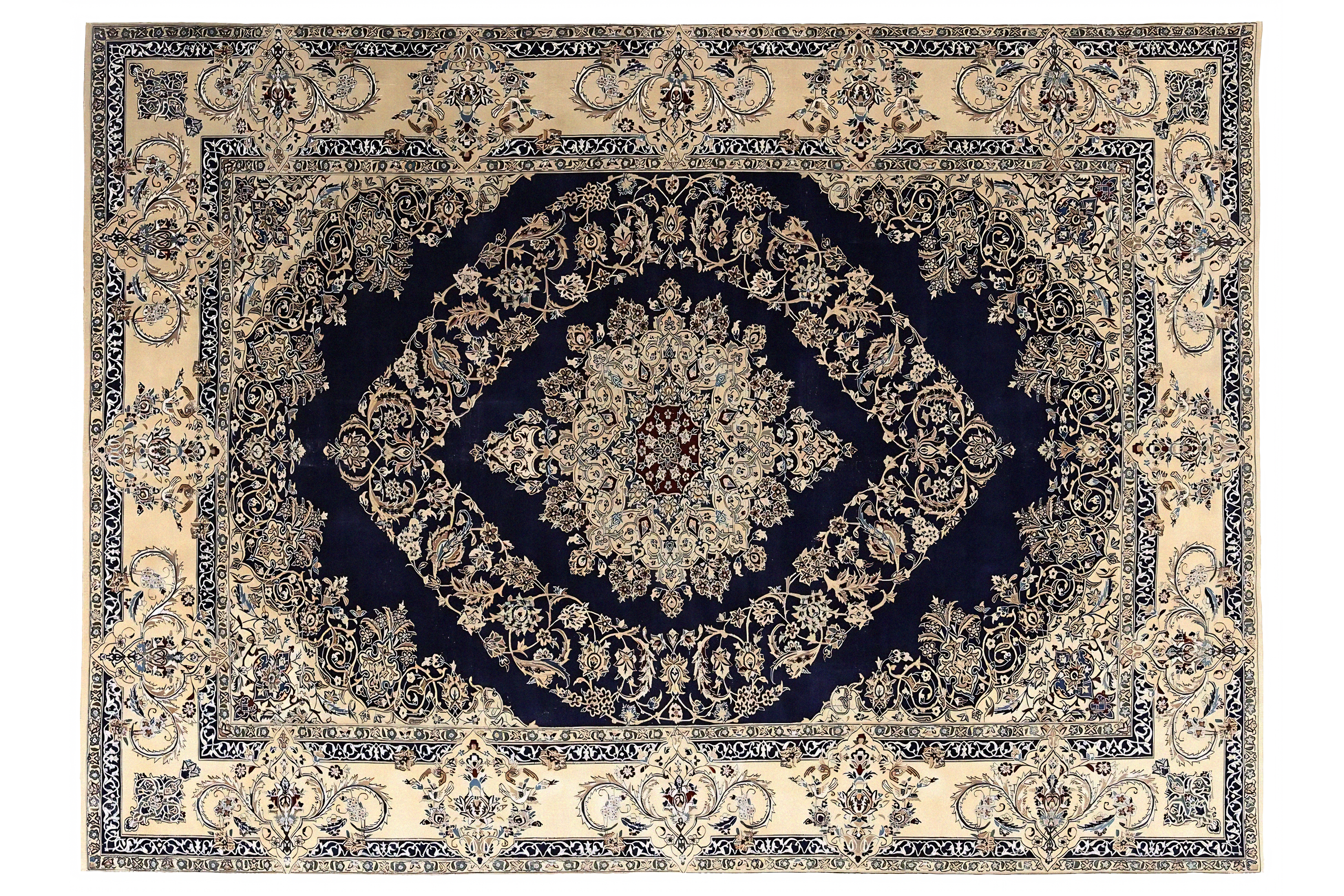 Thumbnail 2 for Persian Nain Traditional Rug 97227
