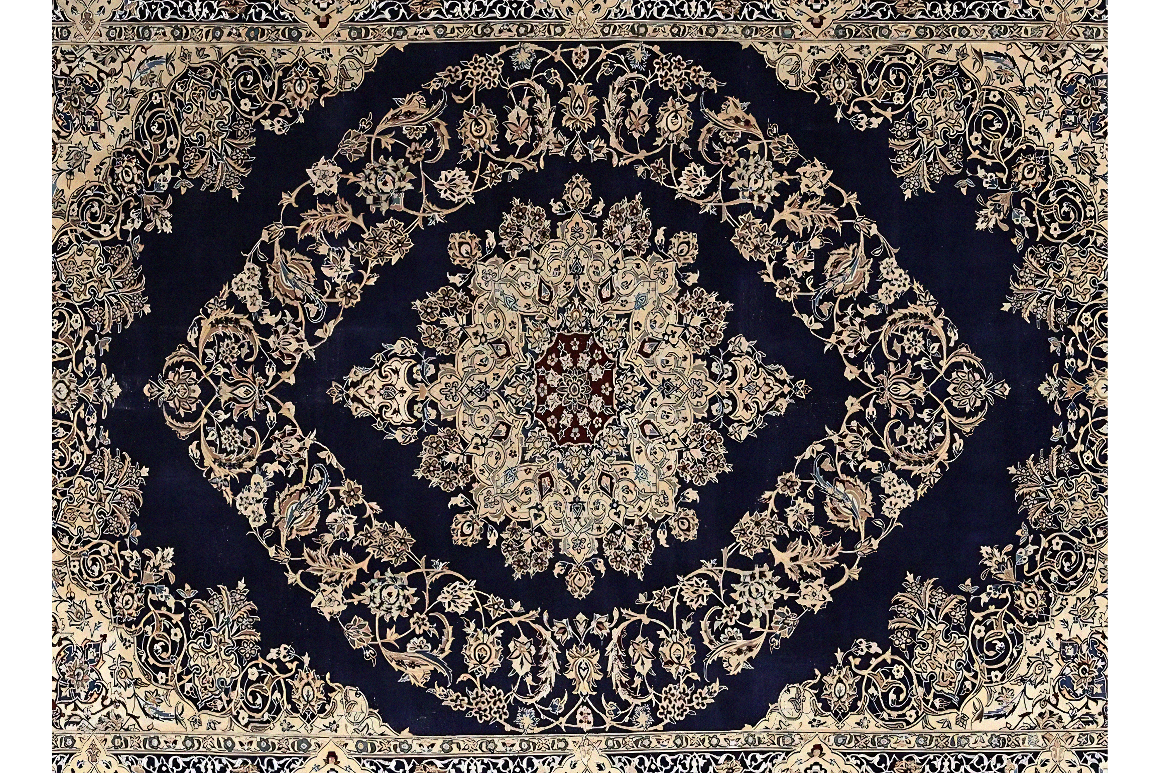 Thumbnail 3 for Persian Nain Traditional Rug 97227