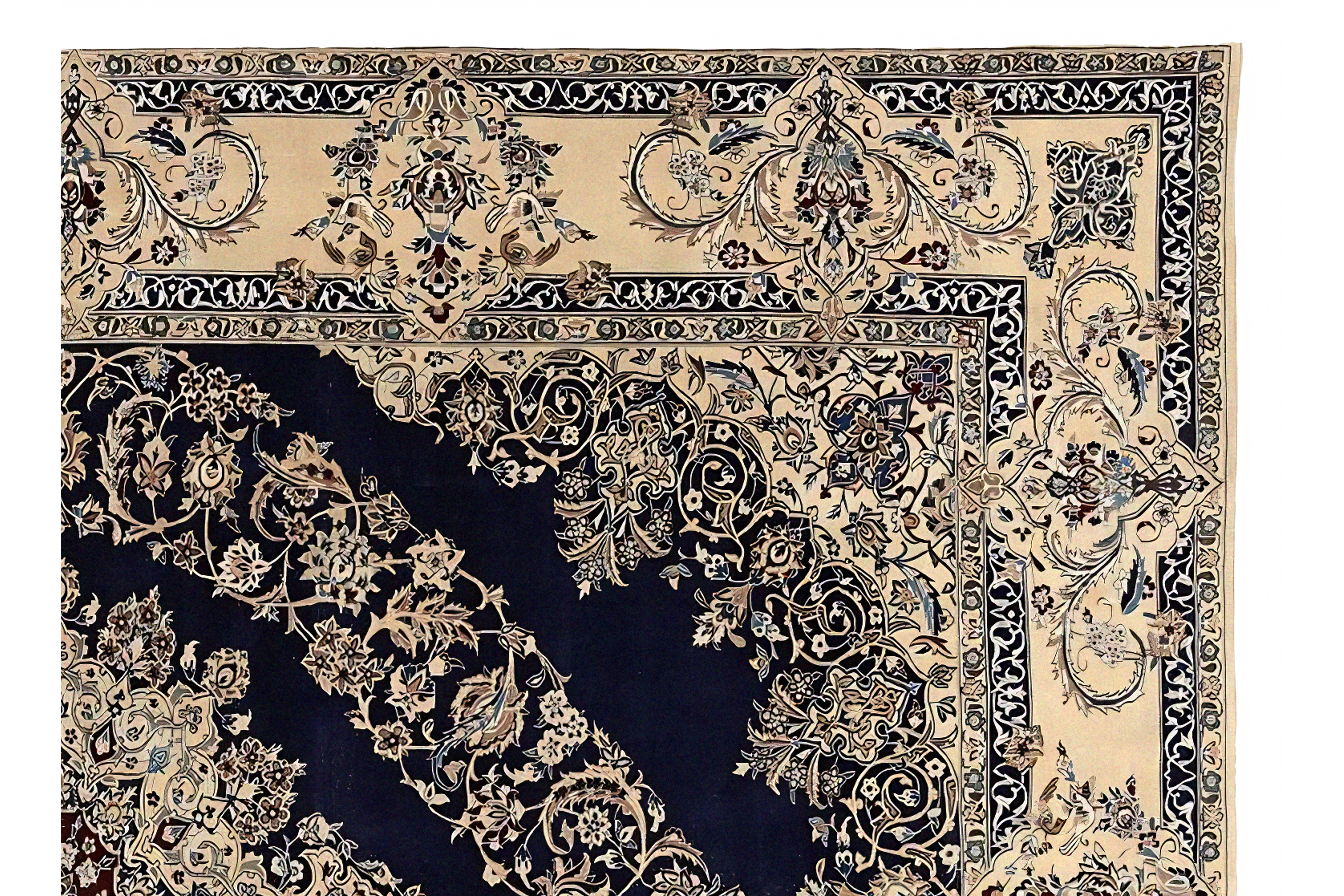 Thumbnail 6 for Persian Nain Traditional Rug 97227