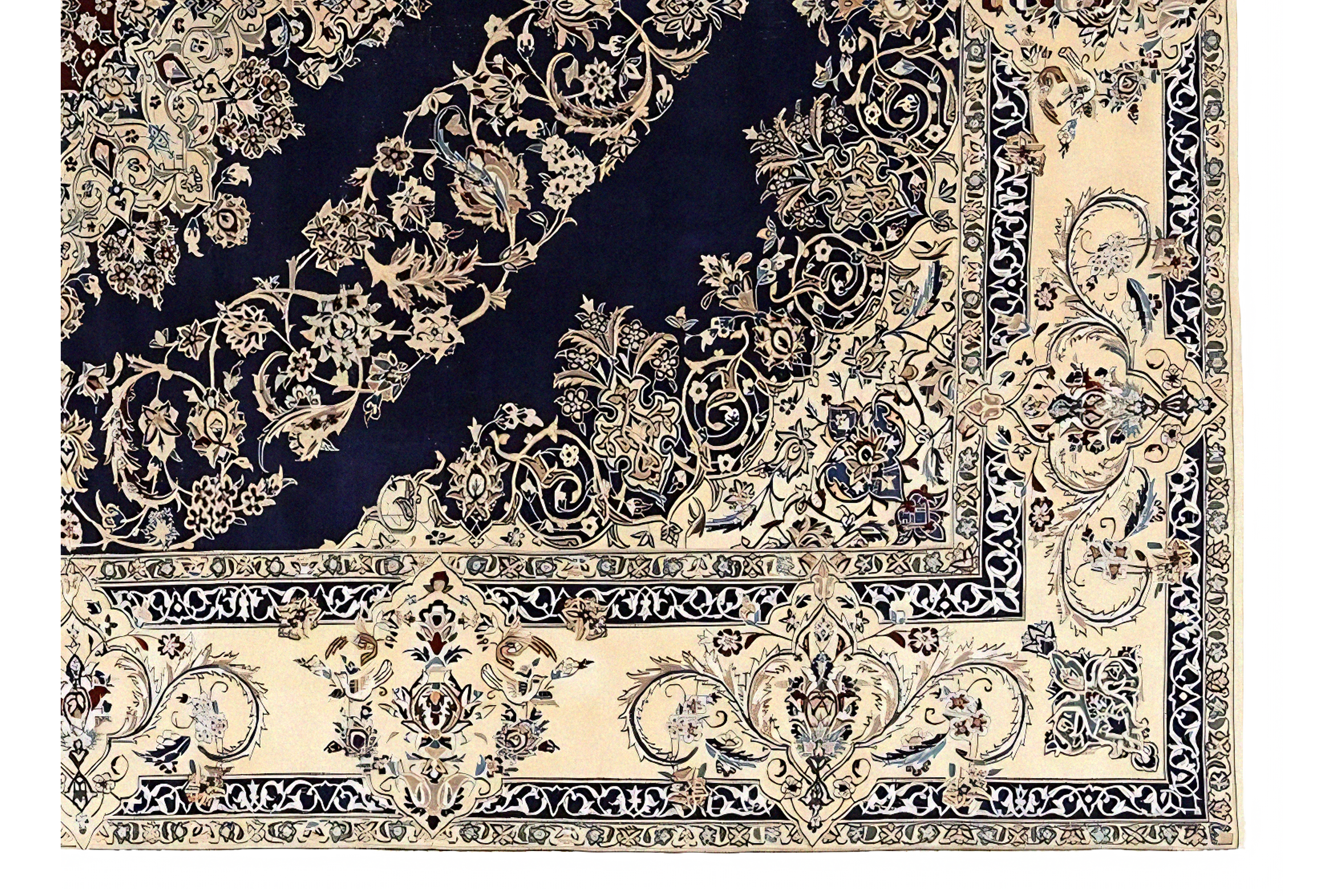 Thumbnail 8 for Persian Nain Traditional Rug 97227