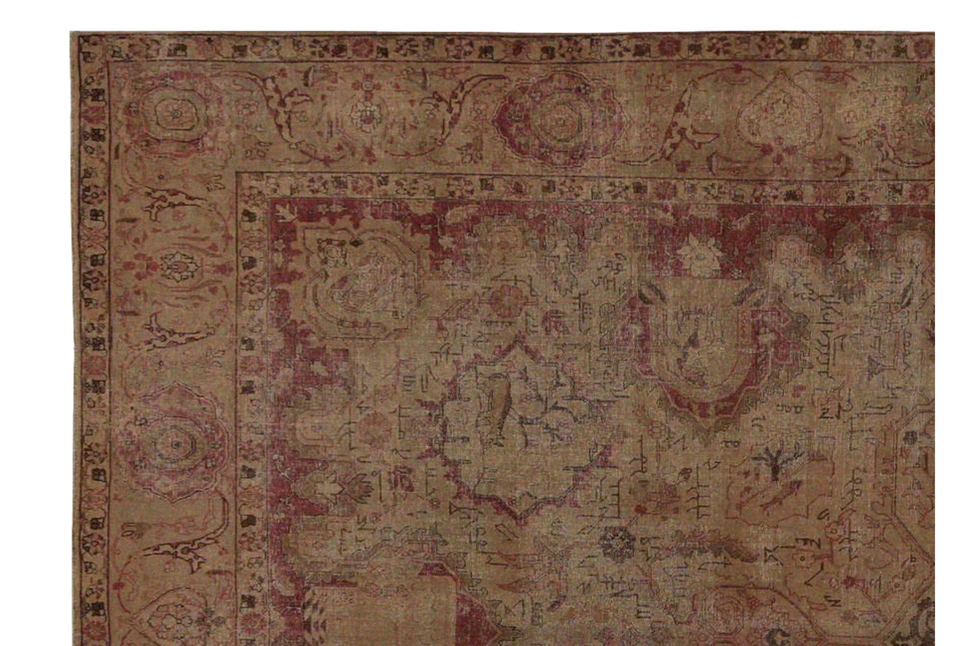 Thumbnail 5 for Persian Tabriz Traditional Rug 97231