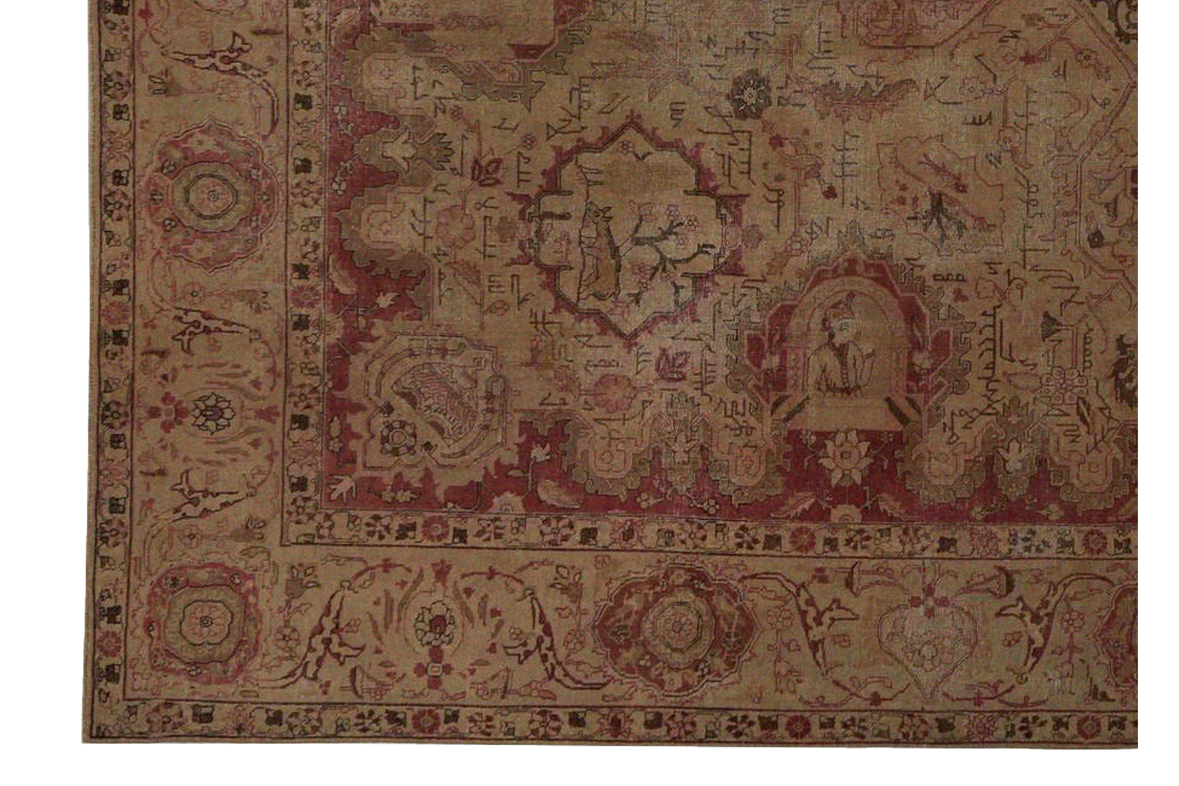 Thumbnail 7 for Persian Tabriz Traditional Rug 97231