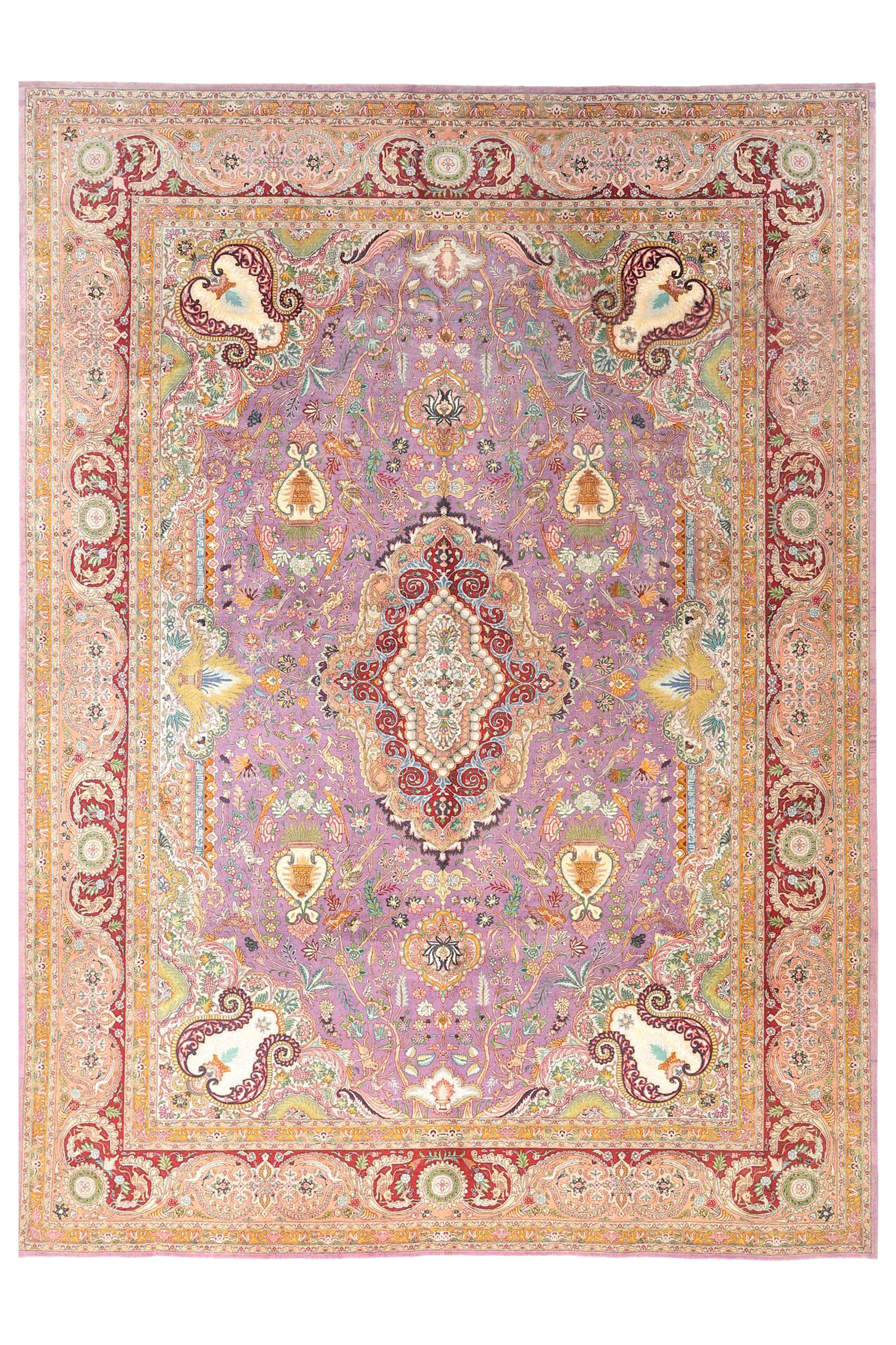 Persian Tabriz Traditional Rug 97236
