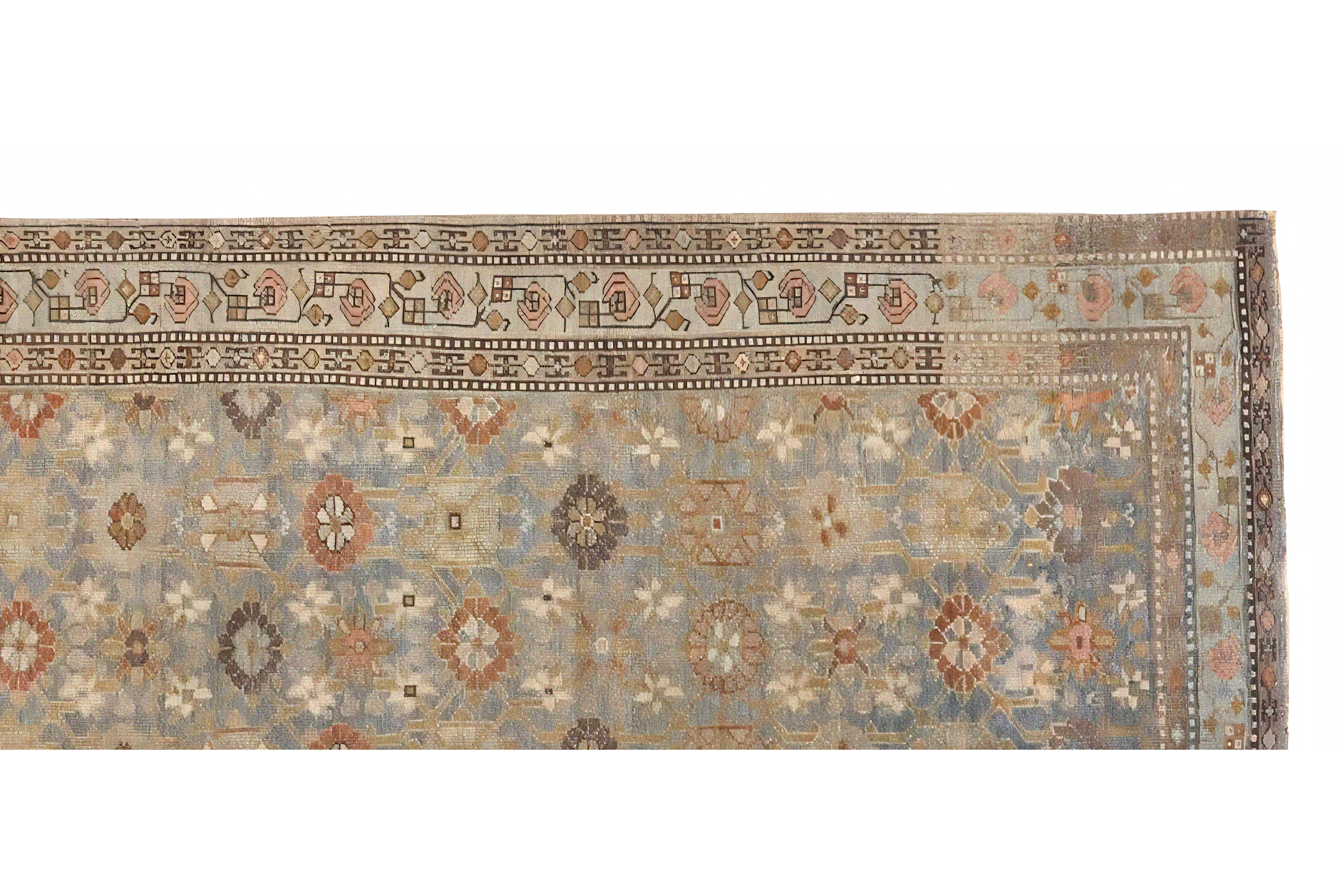 Thumbnail 6 for Antique Persian Malayer Traditional Rug 97297