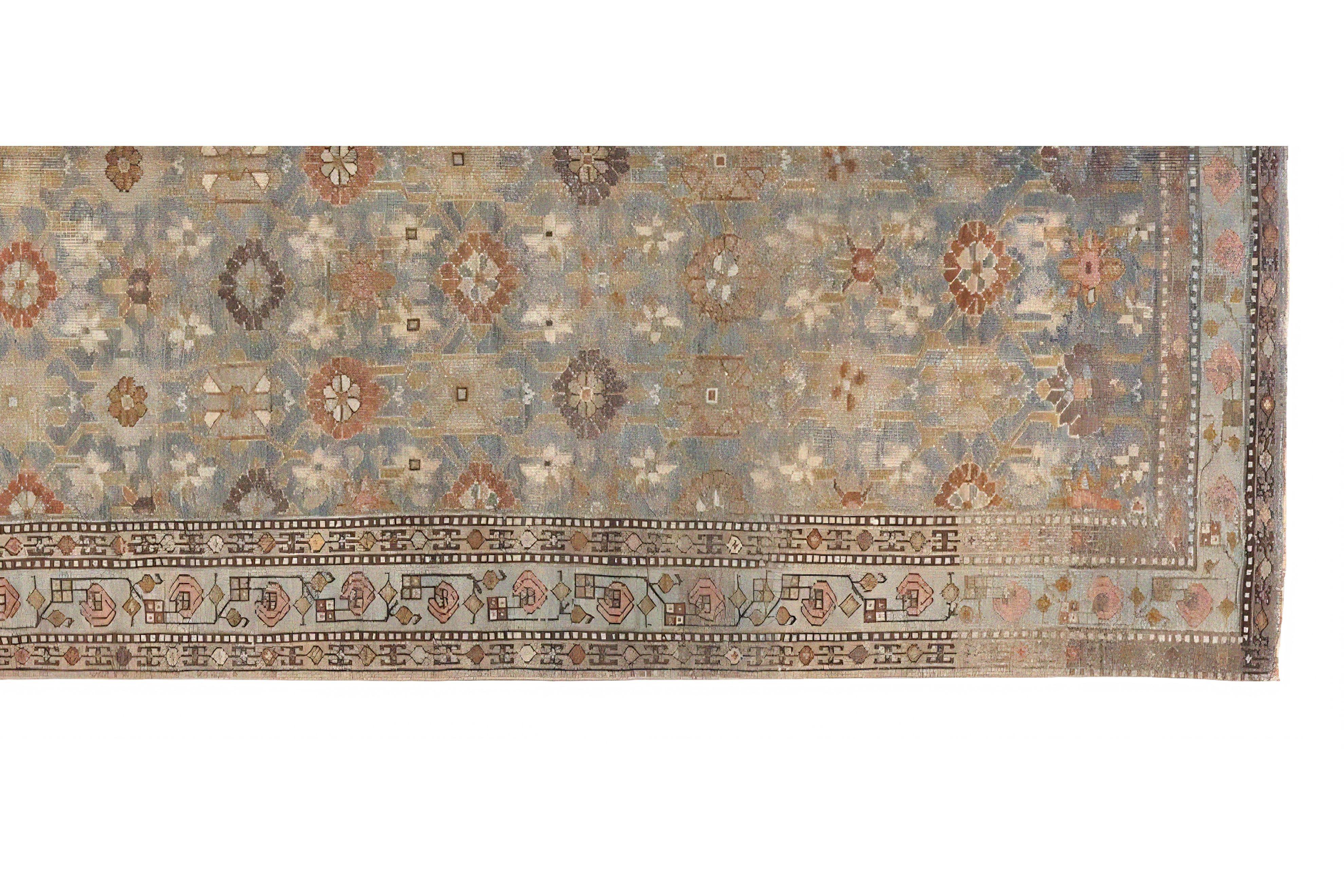Thumbnail 8 for Antique Persian Malayer Traditional Rug 97297