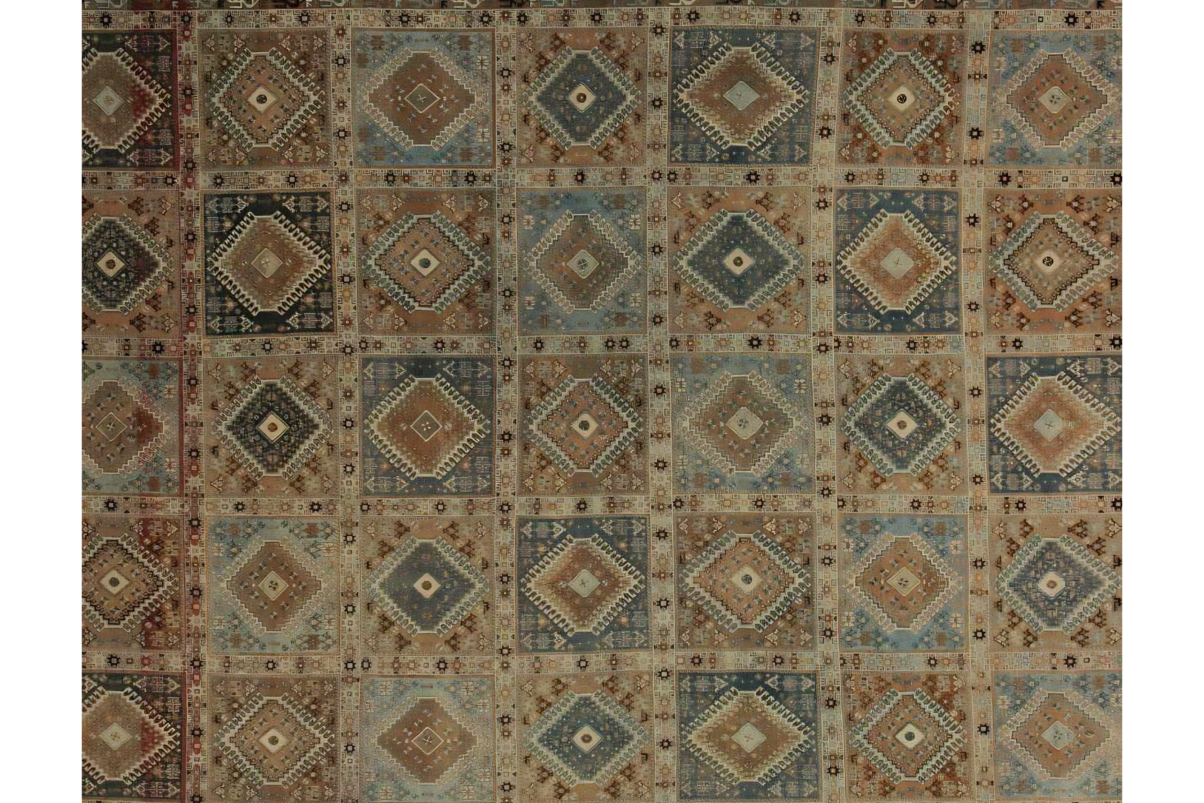 Thumbnail 3 for Antique Persian Shiraz Traditional Rug 97315