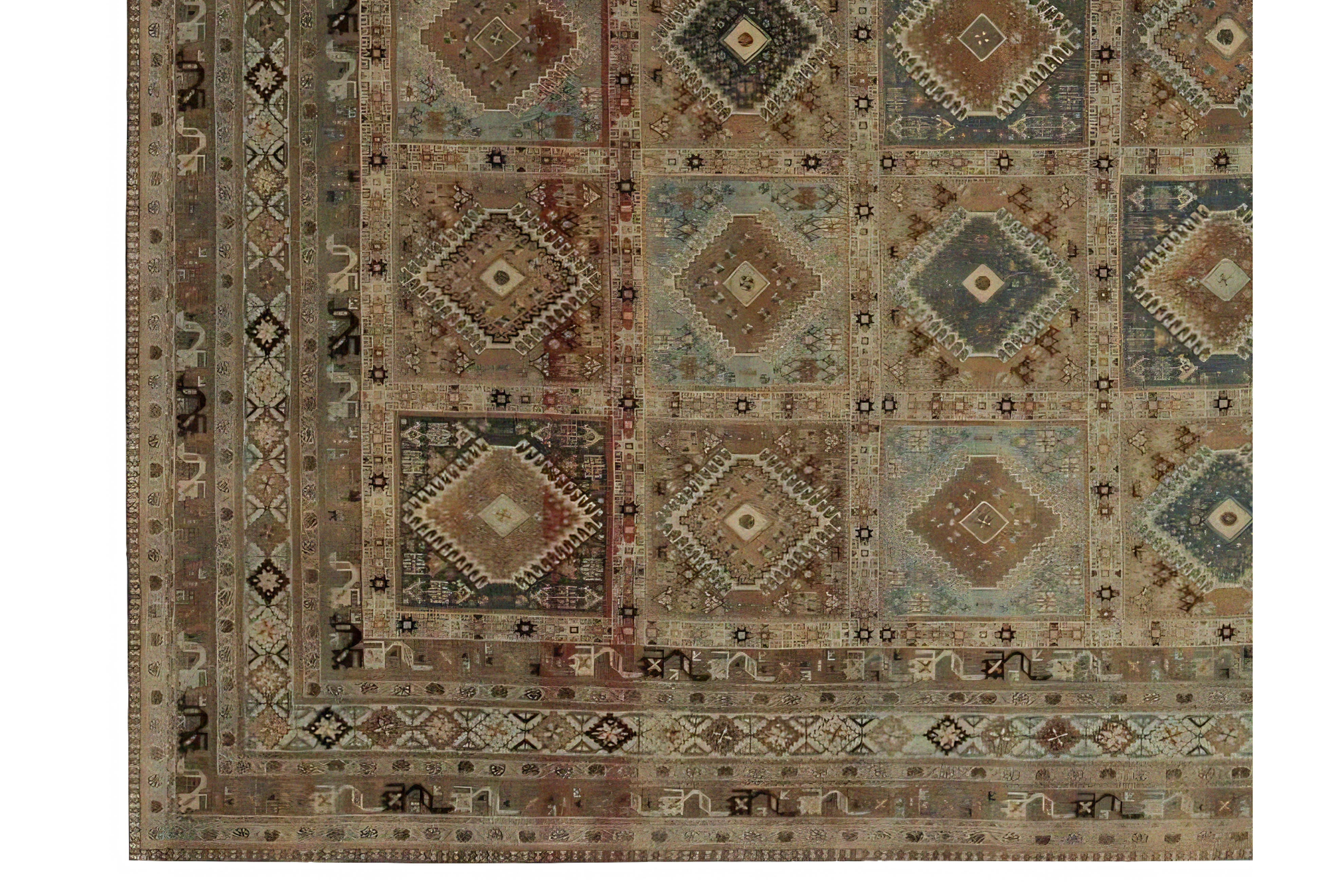 Thumbnail 7 for Antique Persian Shiraz Traditional Rug 97315