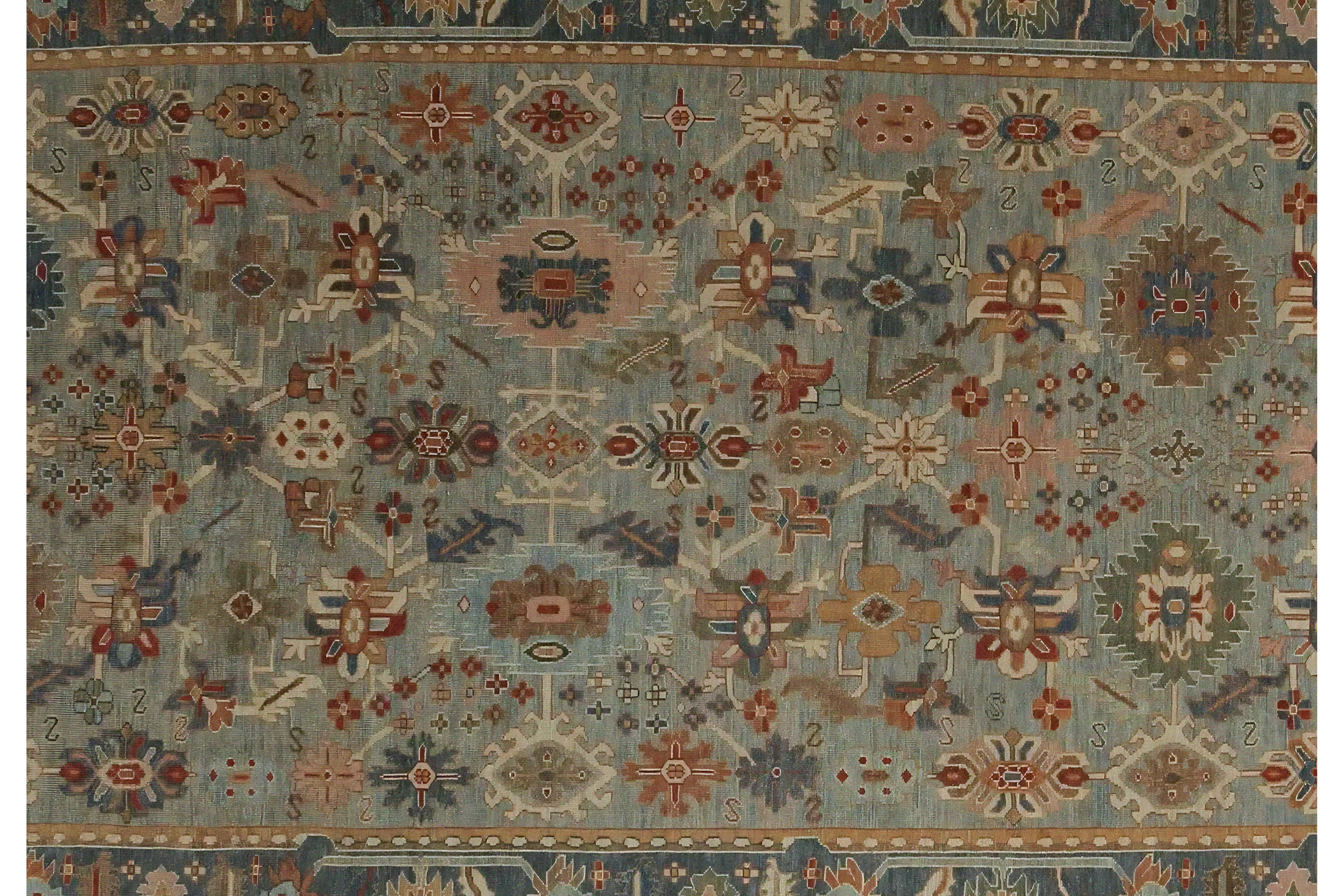 Thumbnail 3 for Turkey Sultanabad Traditional Rug 98156
