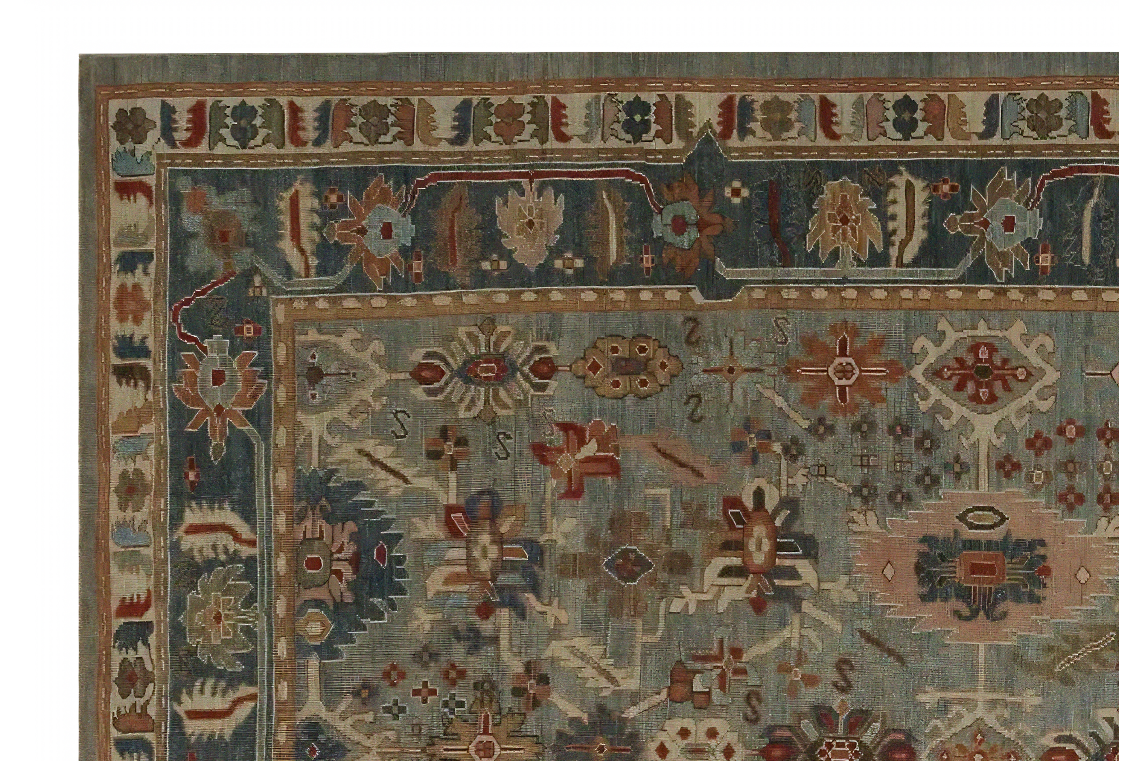 Thumbnail 5 for Turkey Sultanabad Traditional Rug 98156