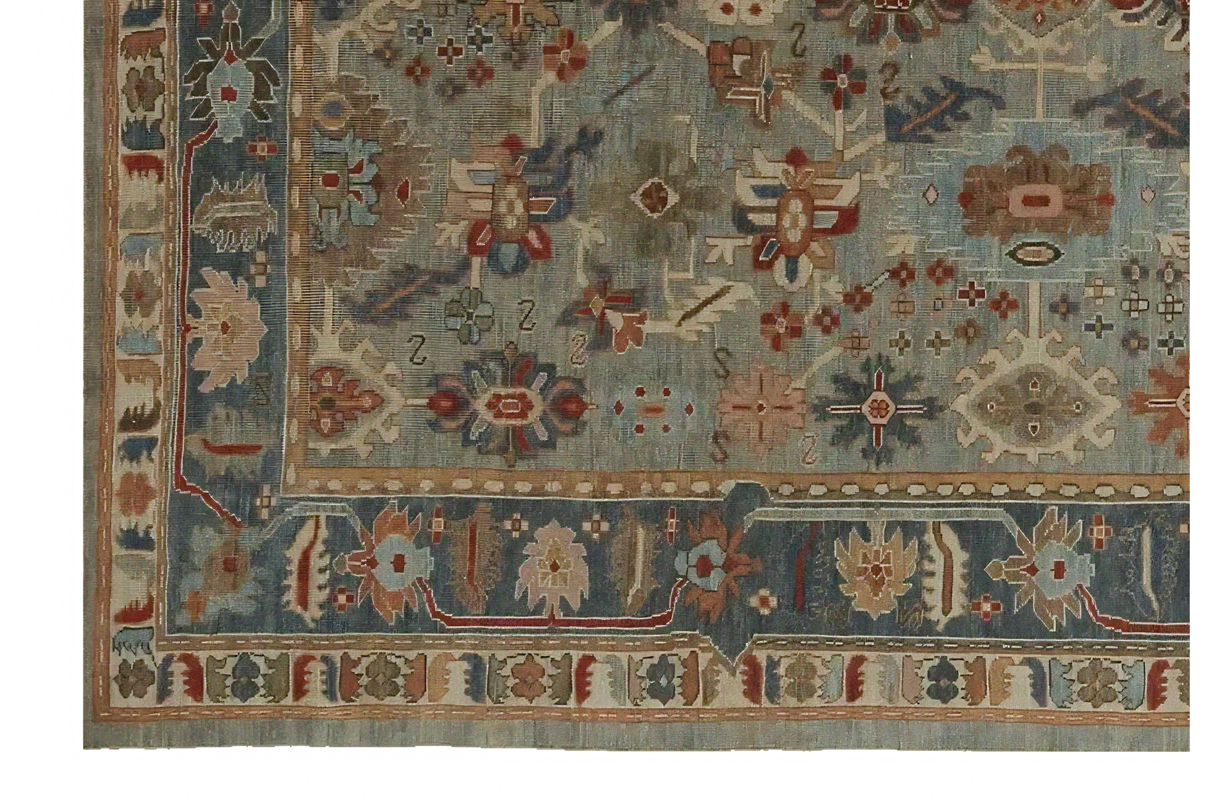 Thumbnail 7 for Turkey Sultanabad Traditional Rug 98156