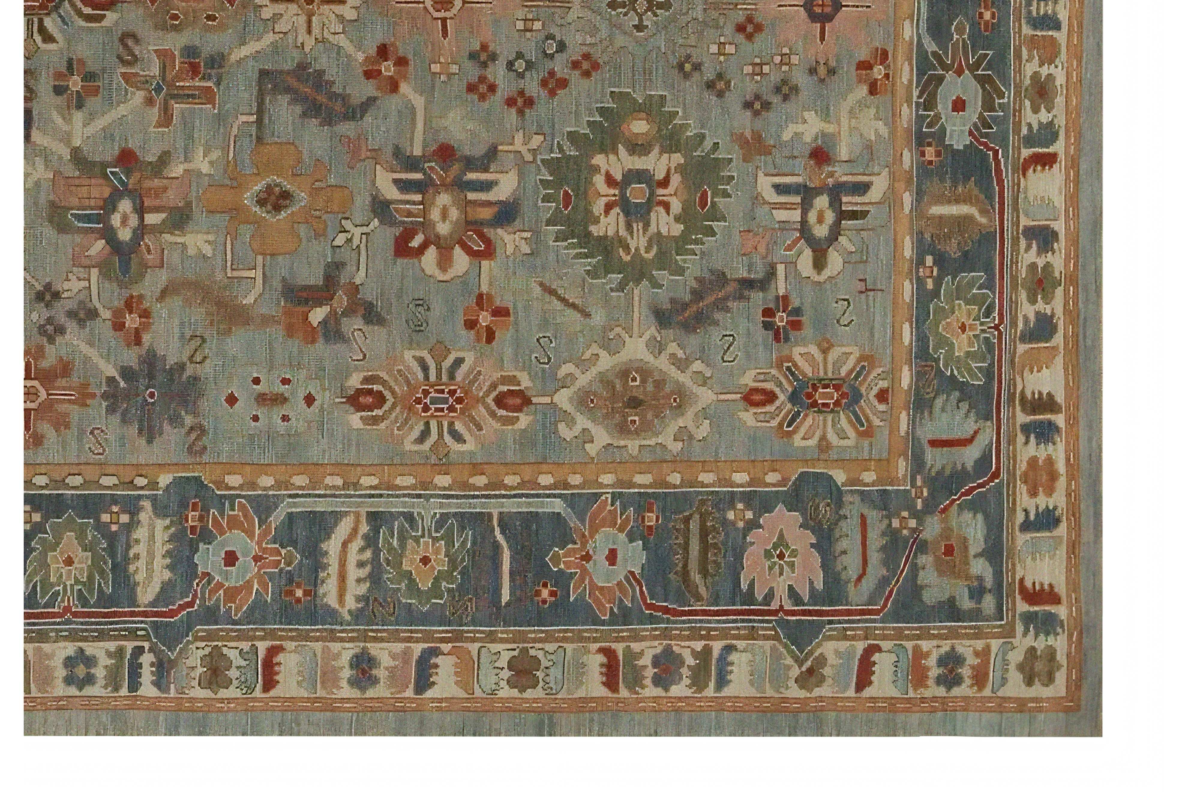 Thumbnail 8 for Turkey Sultanabad Traditional Rug 98156