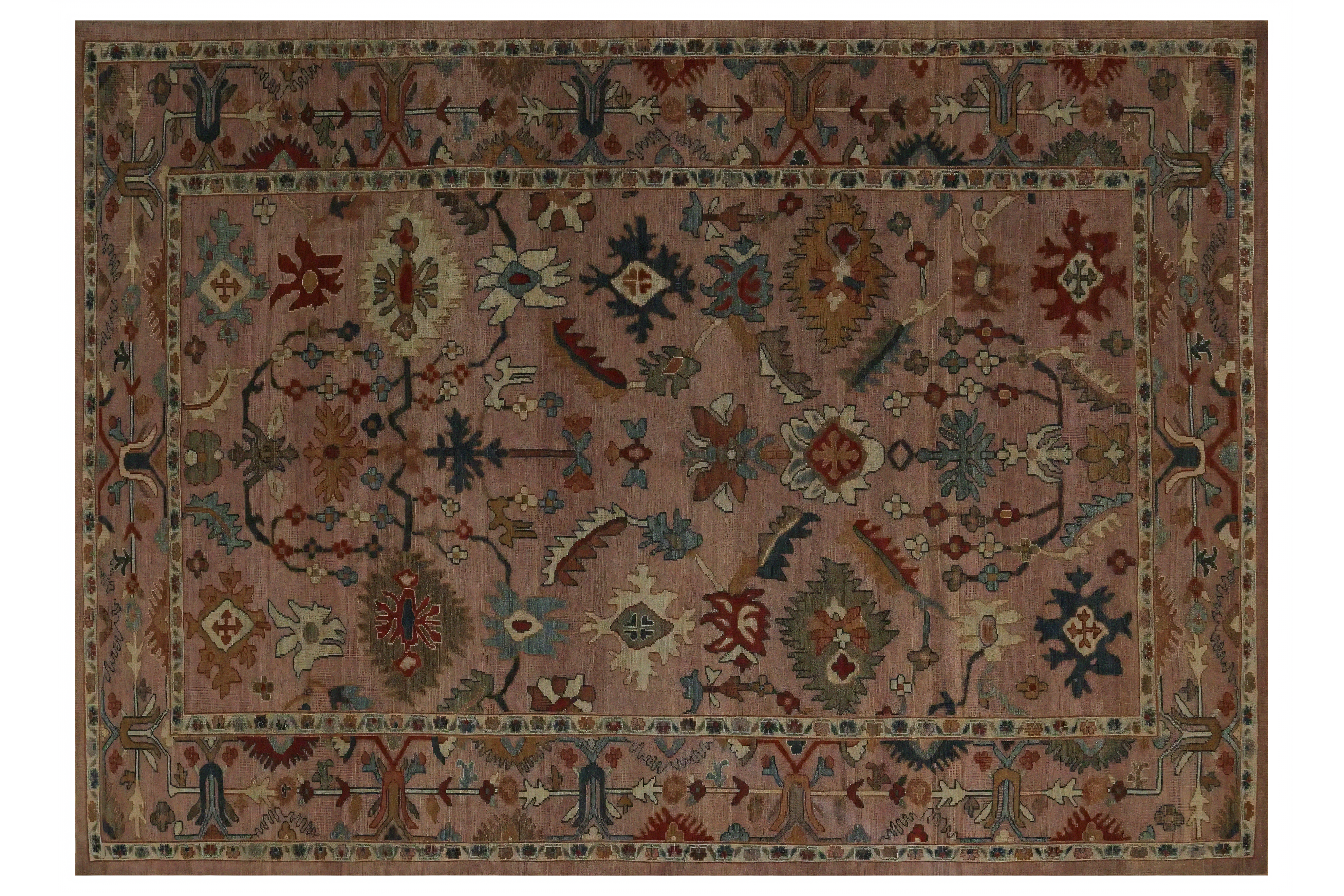 Thumbnail 2 for Turkey Sultanabad Traditional Rug 98159