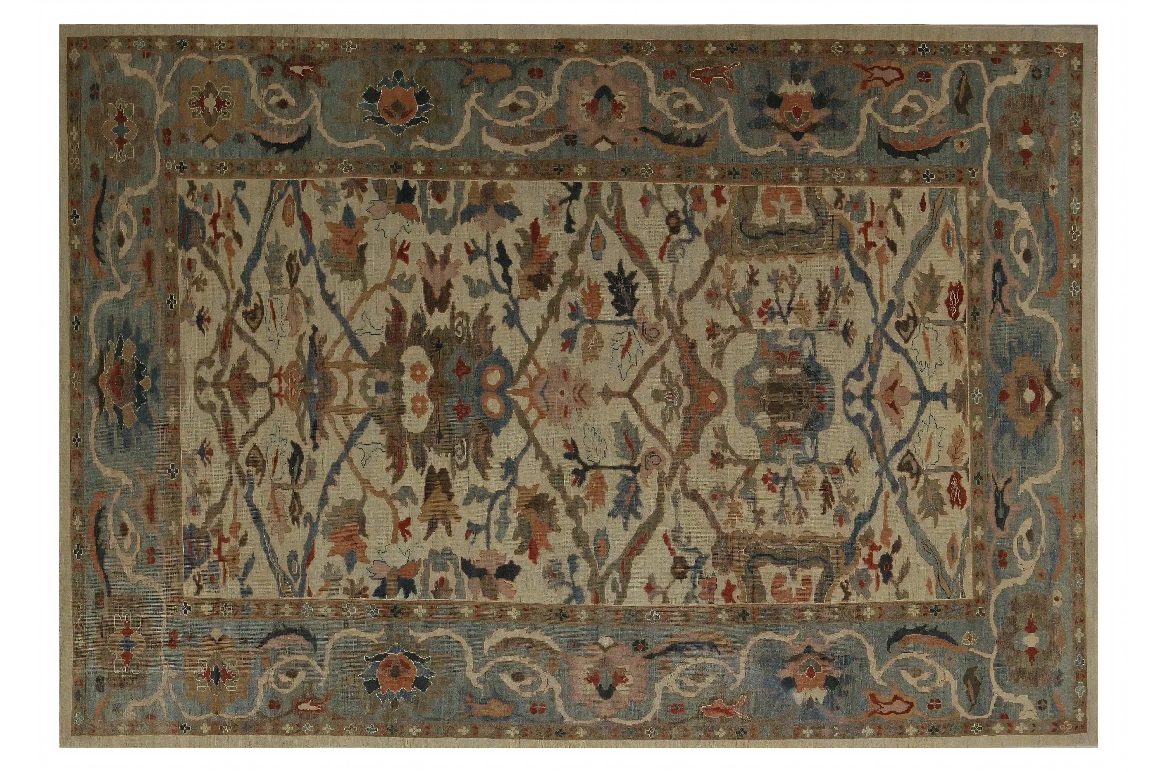 Thumbnail 2 for Turkey Sultanabad Traditional Rug 98163
