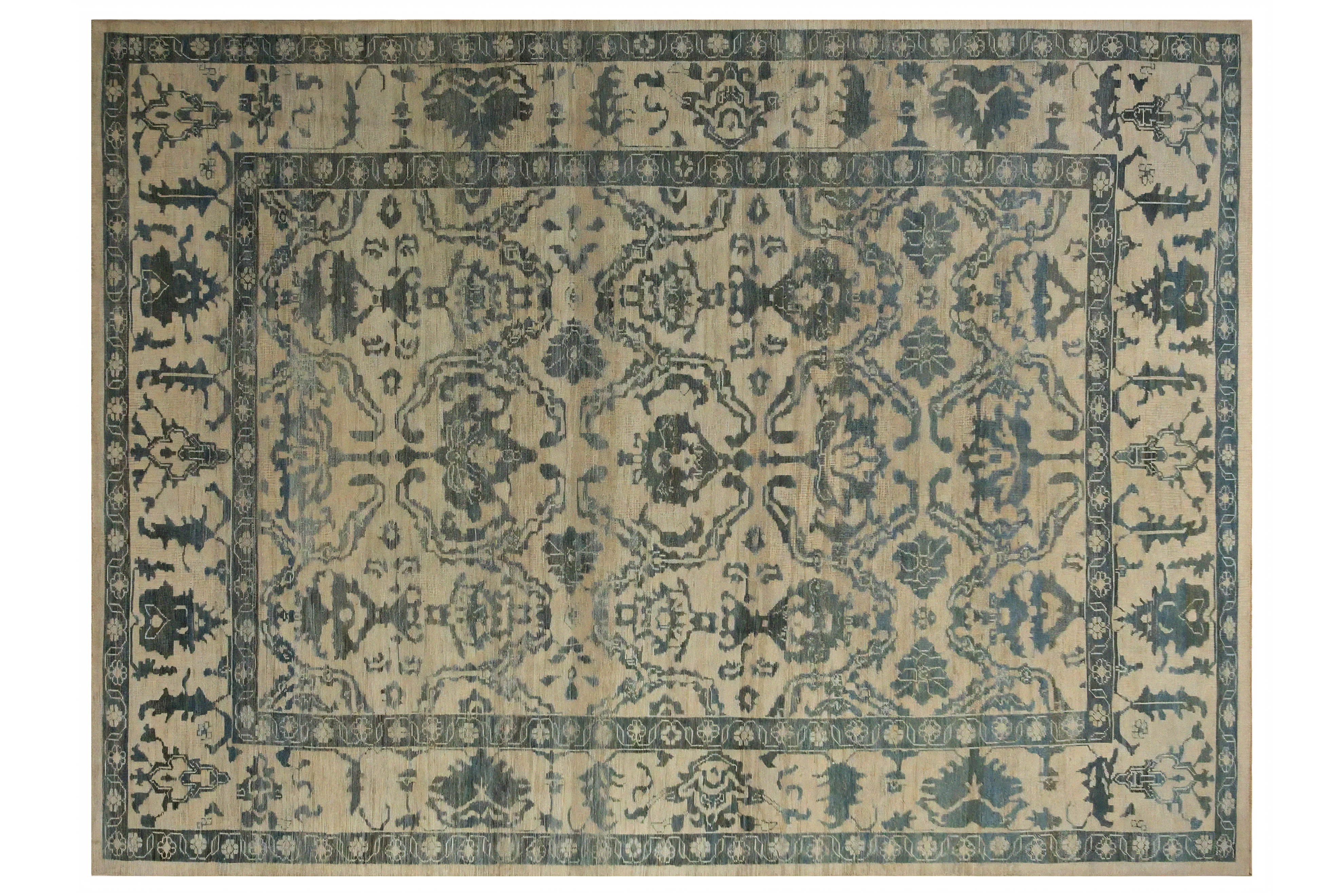 Thumbnail 2 for Turkey Sultanabad Traditional Rug 98173