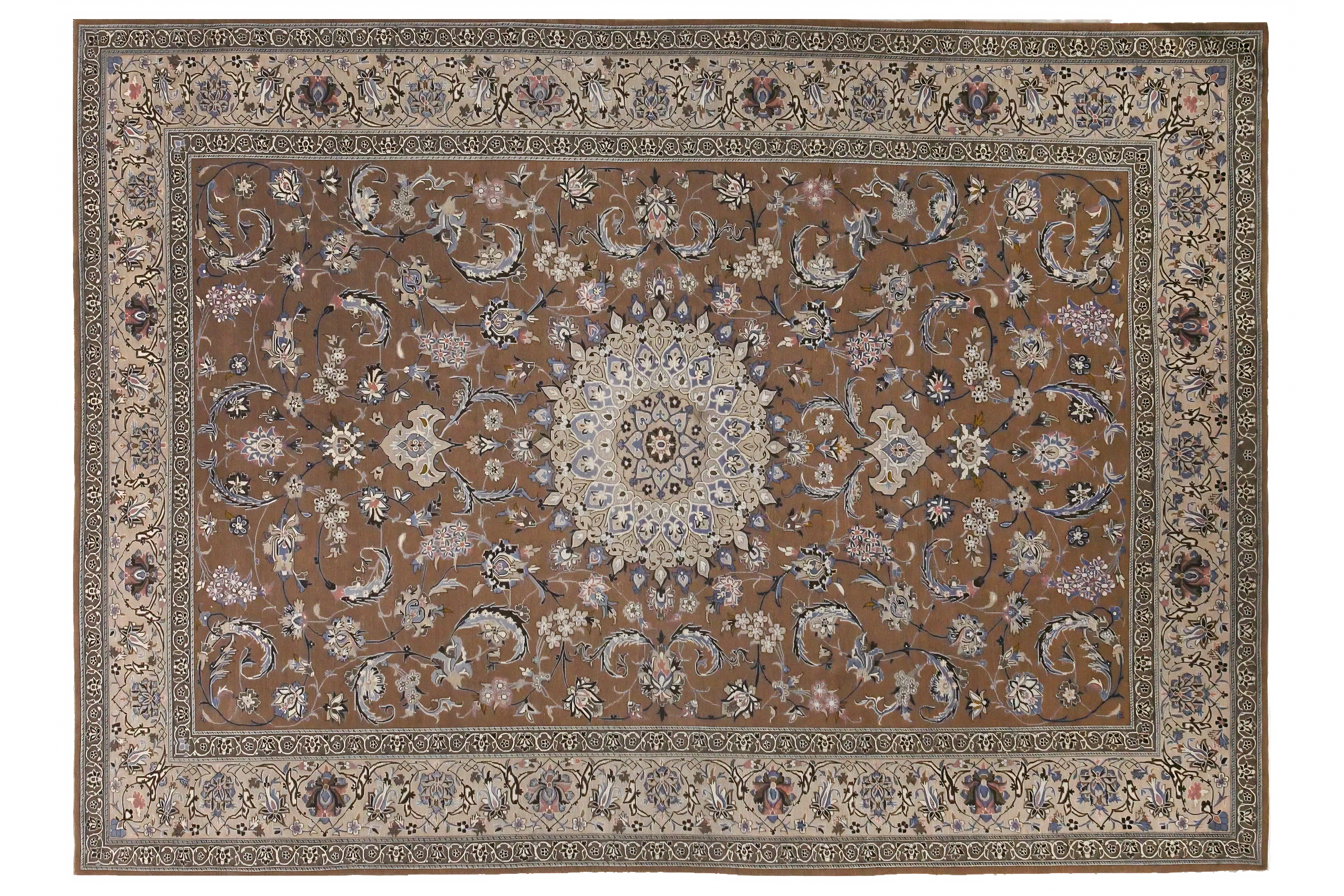 Thumbnail 2 for Persian Kashan Rug 98185