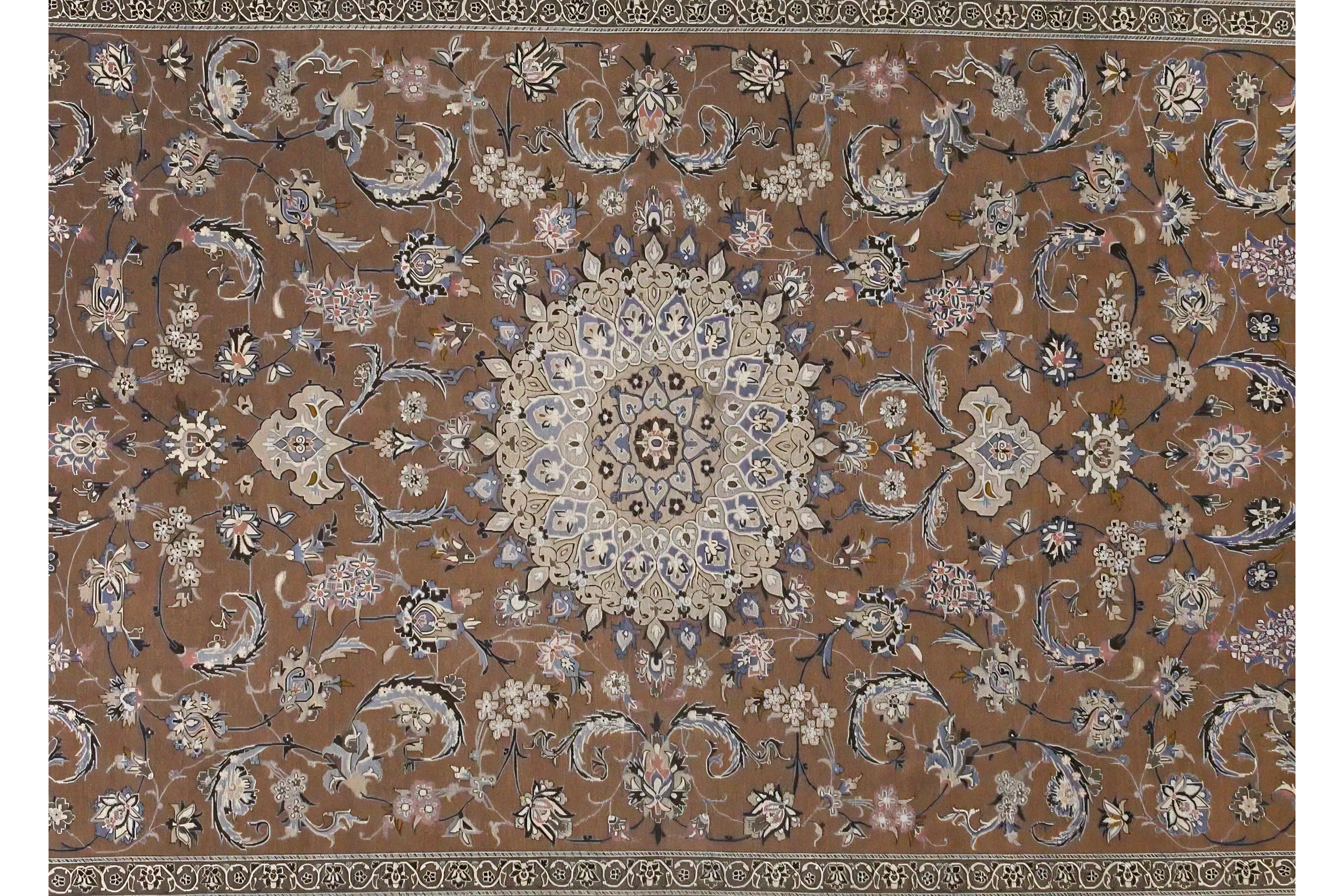 Thumbnail 3 for Persian Kashan Rug 98185