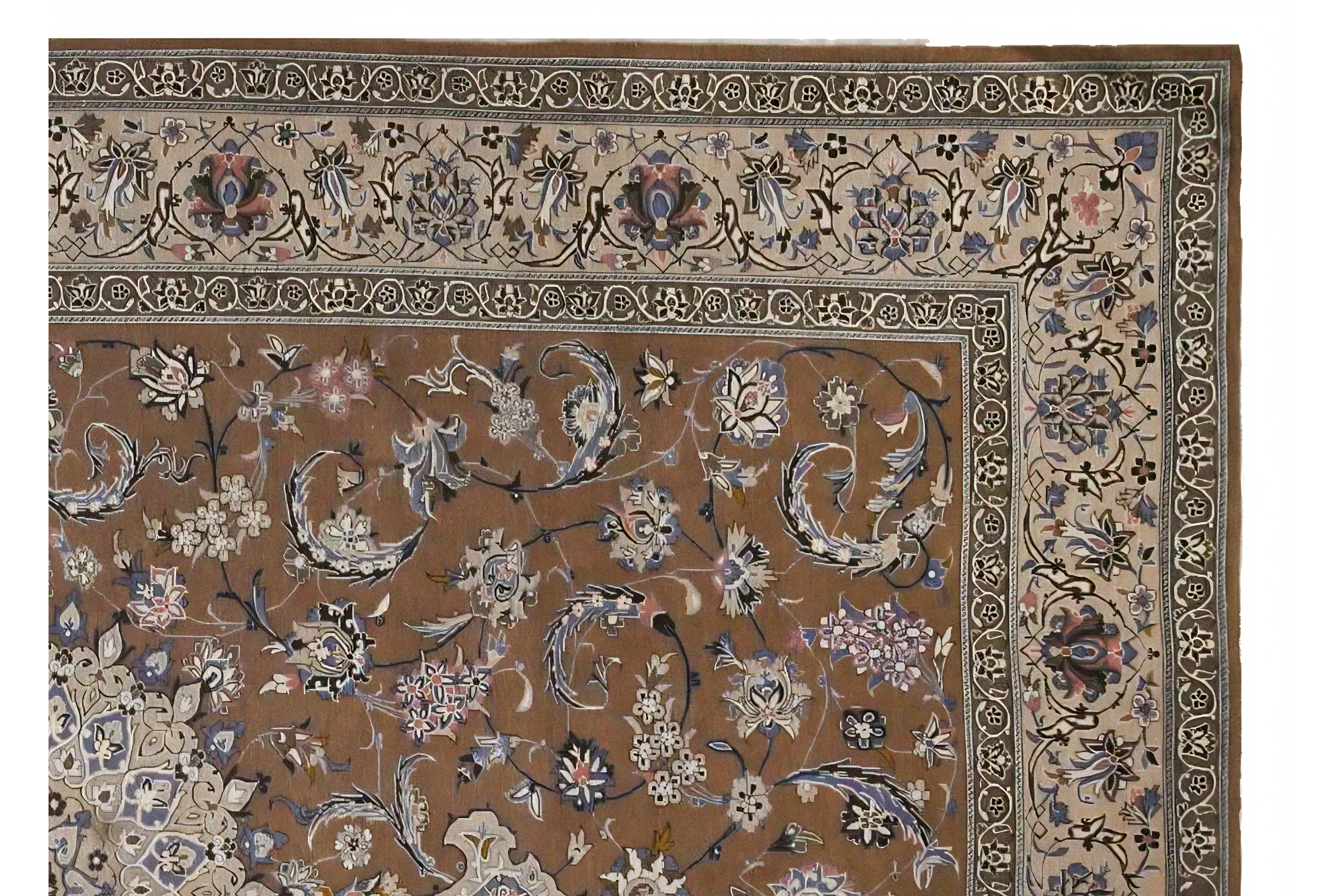 Thumbnail 6 for Persian Kashan Rug 98185