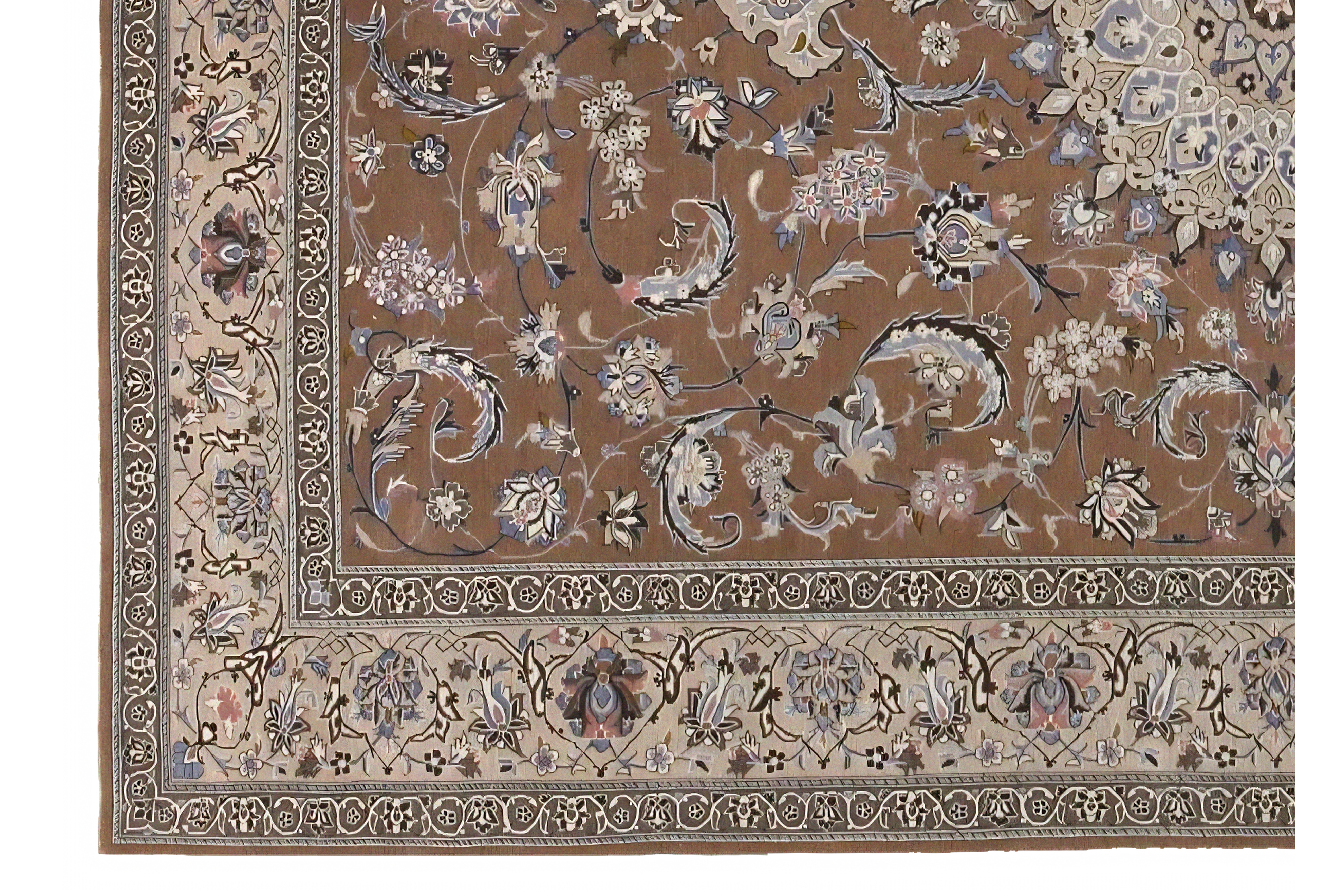 Thumbnail 7 for Persian Kashan Rug 98185