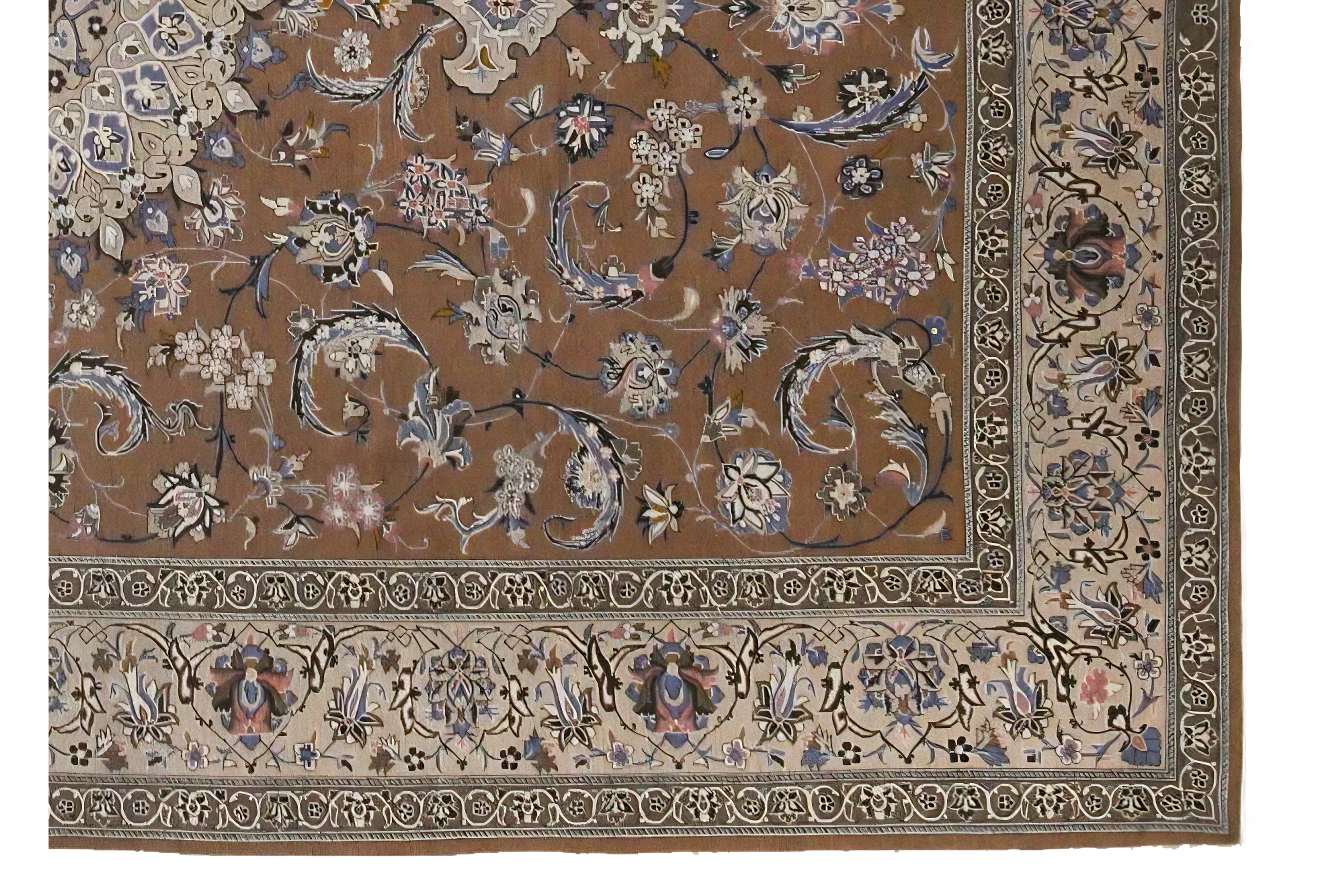 Thumbnail 8 for Persian Kashan Rug 98185