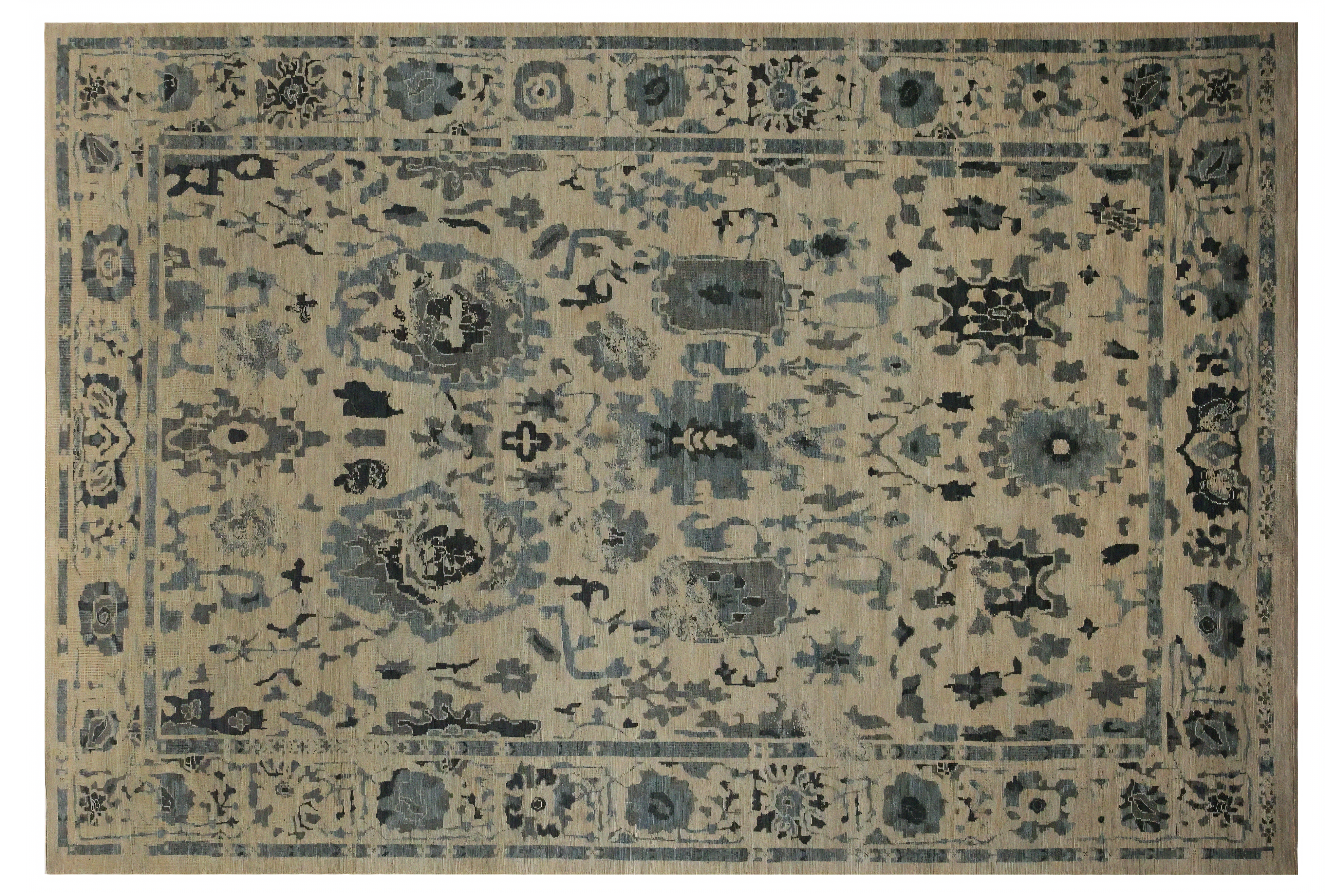 Thumbnail 2 for Turkey Sultanabad Traditional Rug 98188