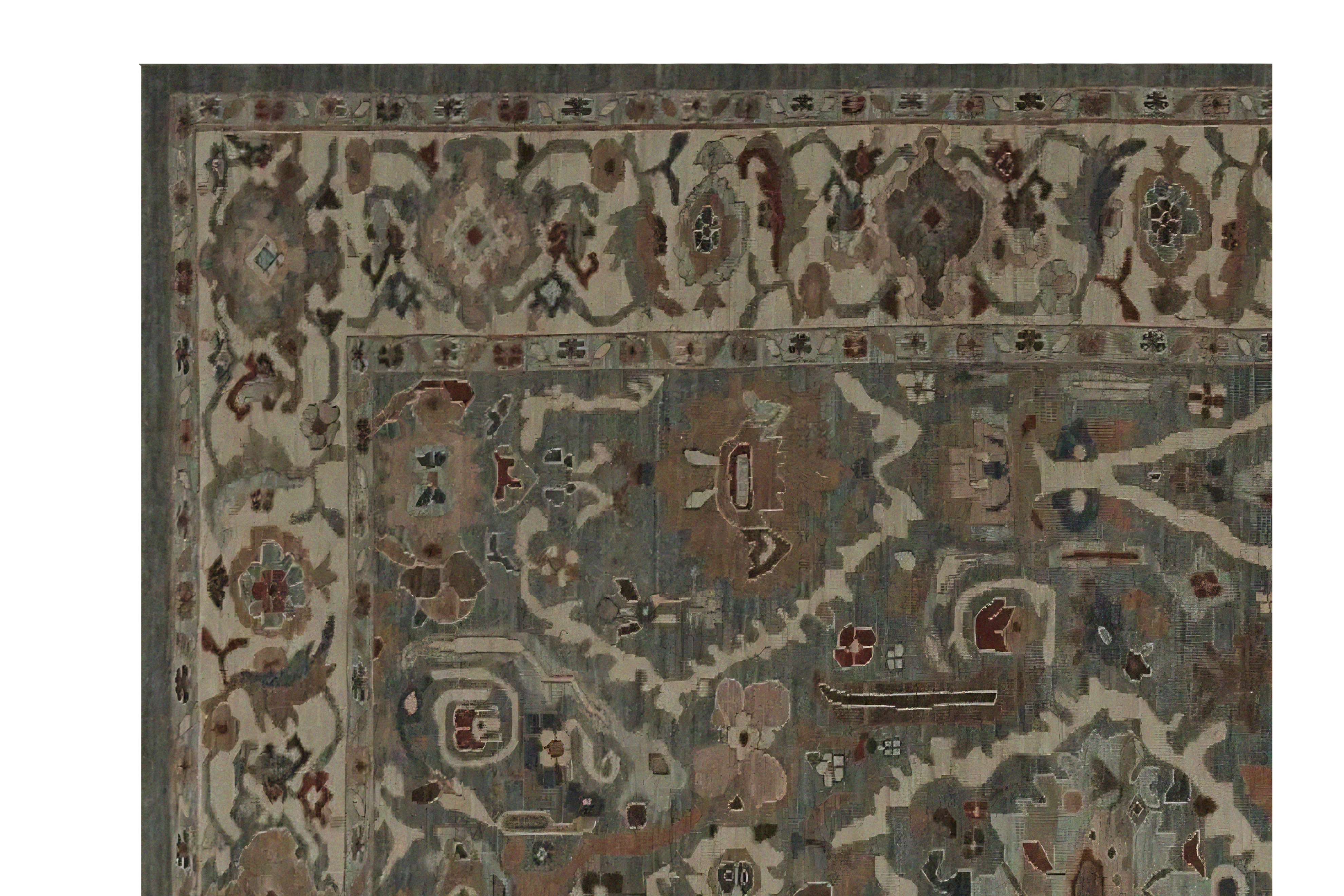 Thumbnail 5 for Turkey Sultanabad Traditional Rug 98195