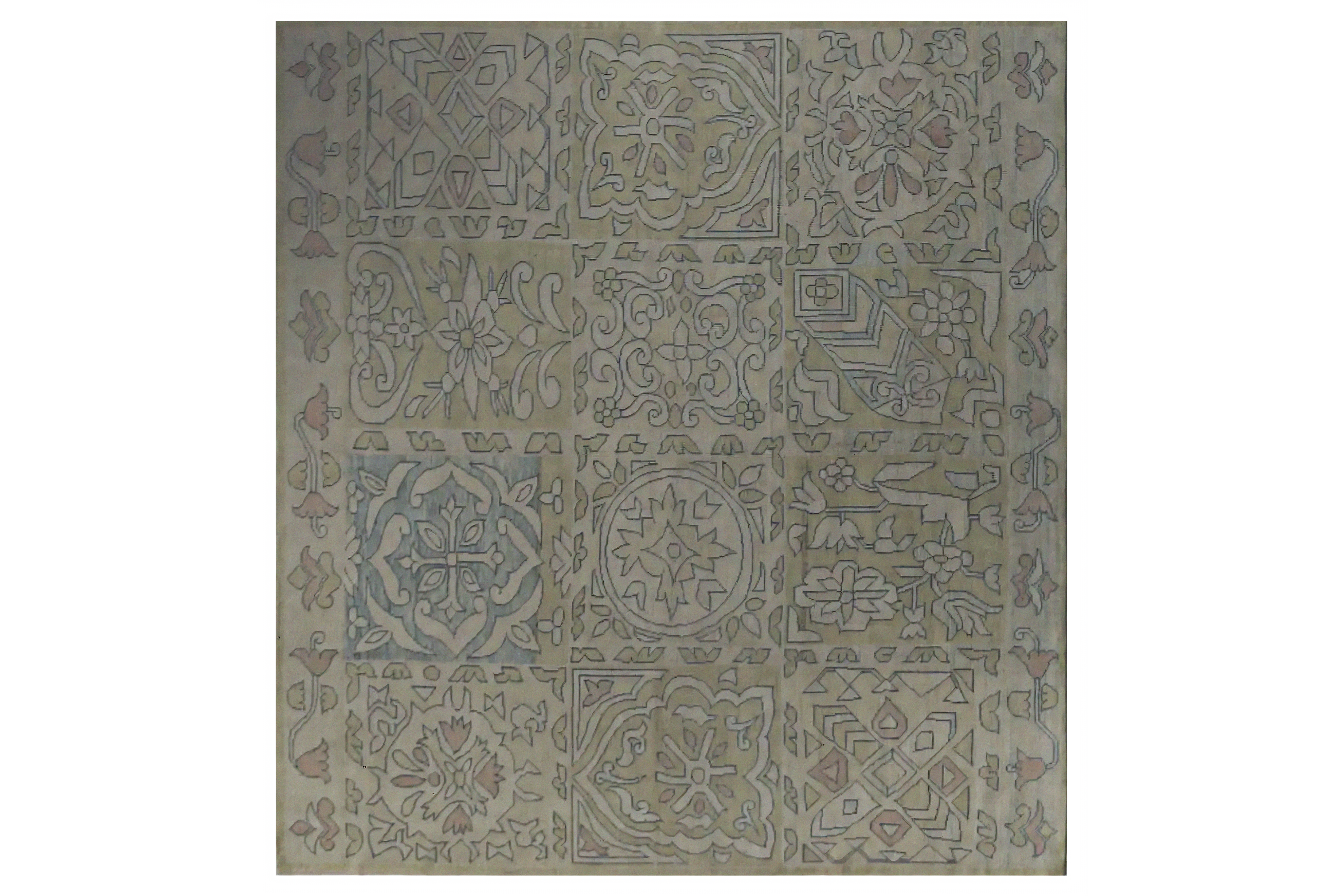 Thumbnail 2 for Turkey Oushak Traditional Rug 98210