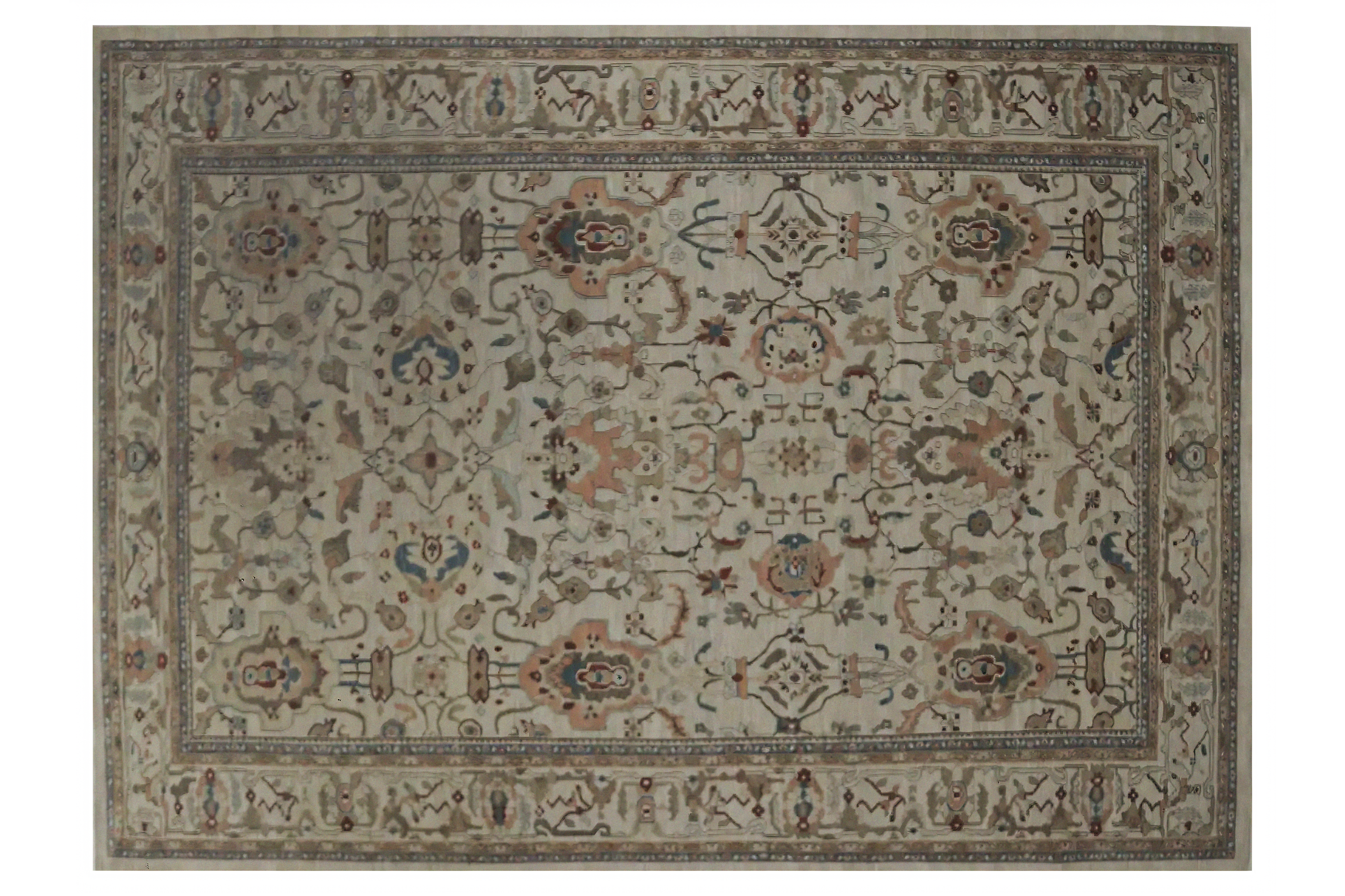 Thumbnail 2 for Turkey Sultanabad Traditional Rug 98211