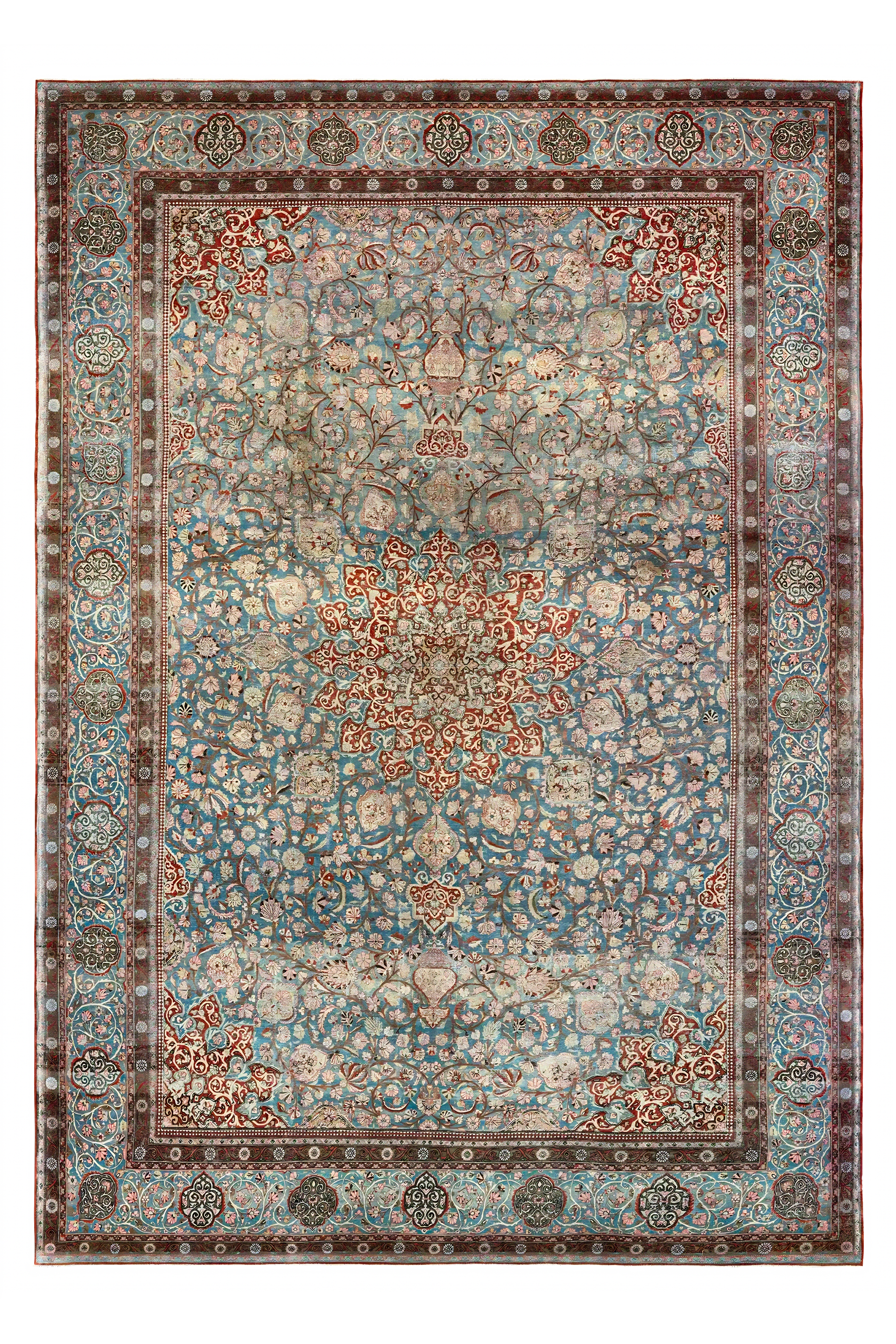 Thumbnail 1 for Persian Isfahan Rug 98312
