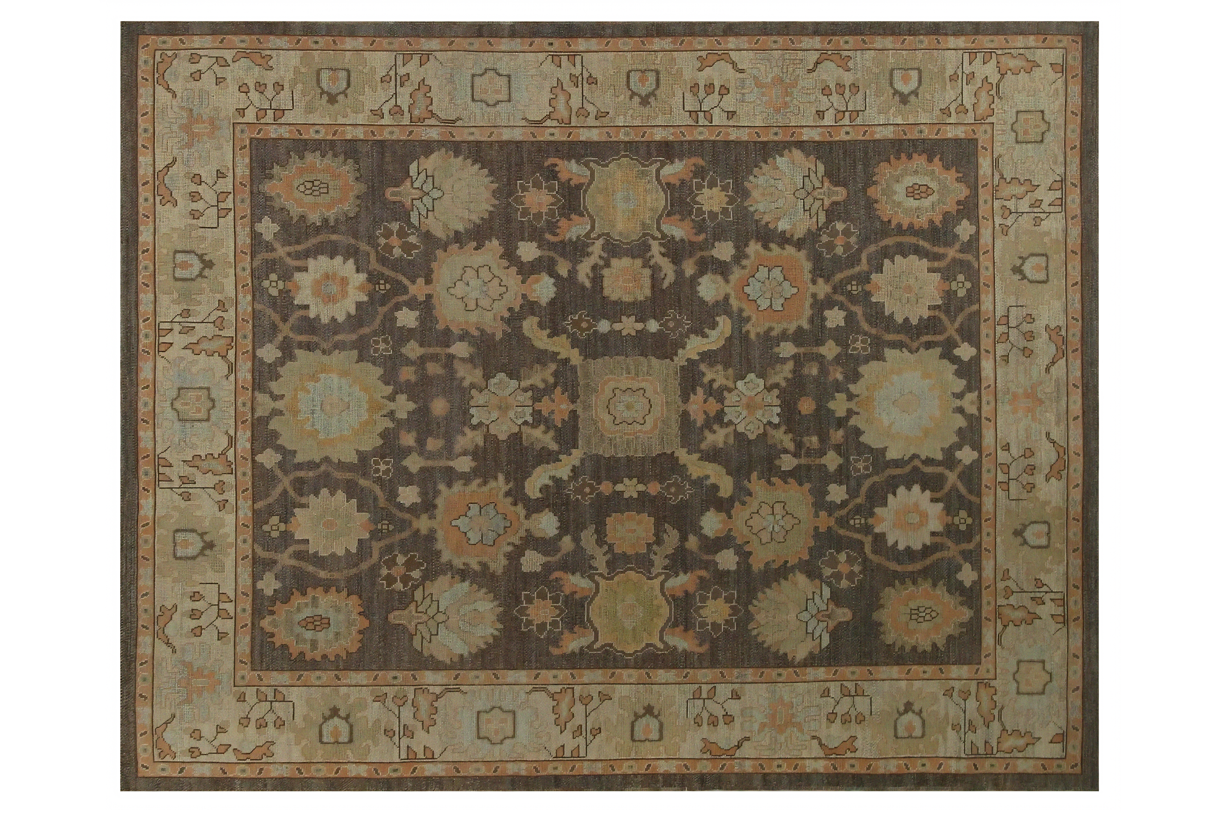 Thumbnail 2 for Turkey Oushak Traditional Rug 98613
