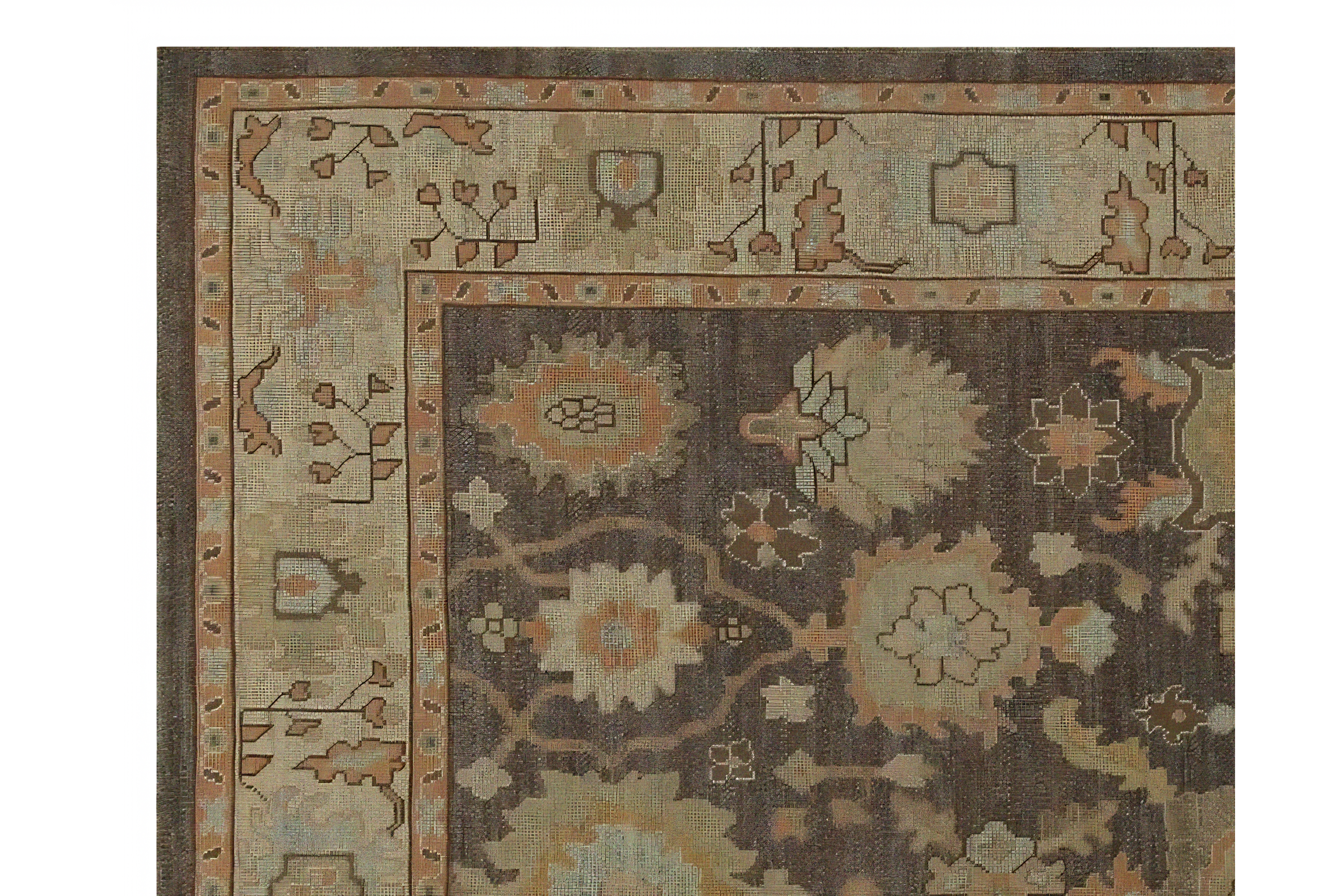 Thumbnail 5 for Turkey Oushak Traditional Rug 98613