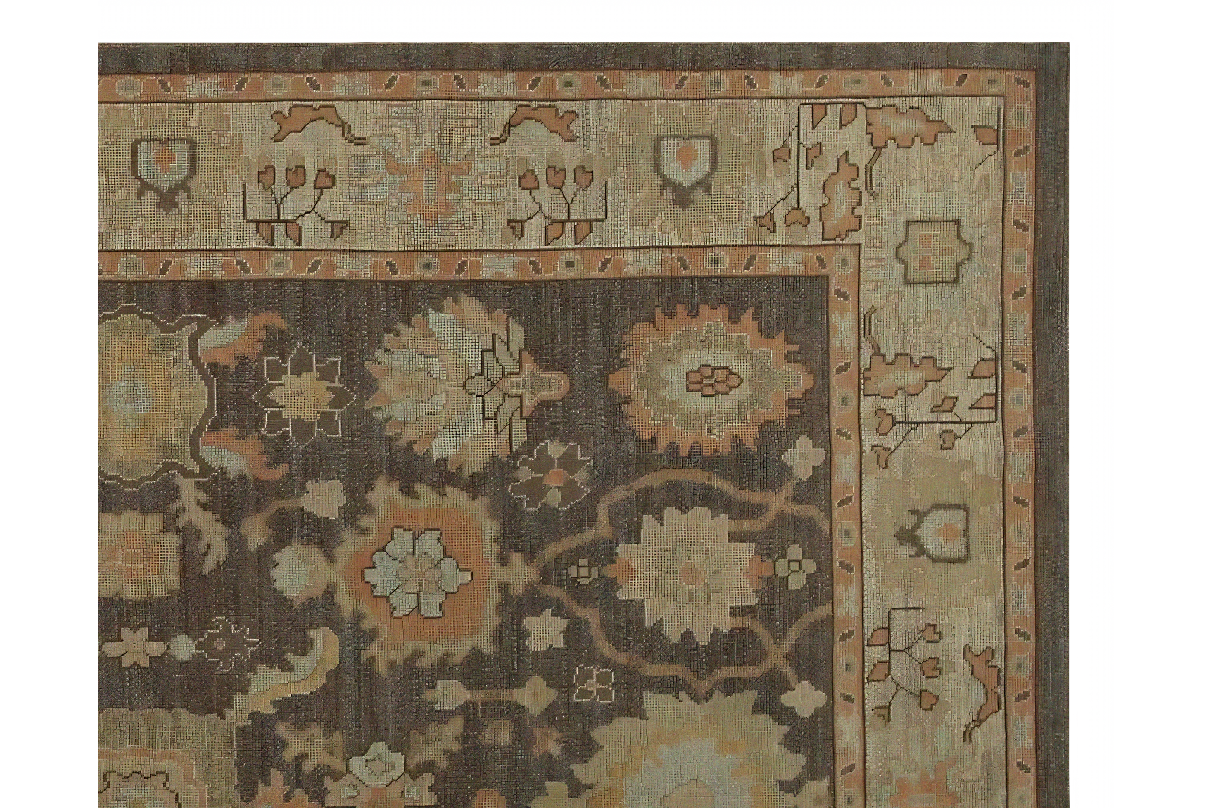 Thumbnail 6 for Turkey Oushak Traditional Rug 98613