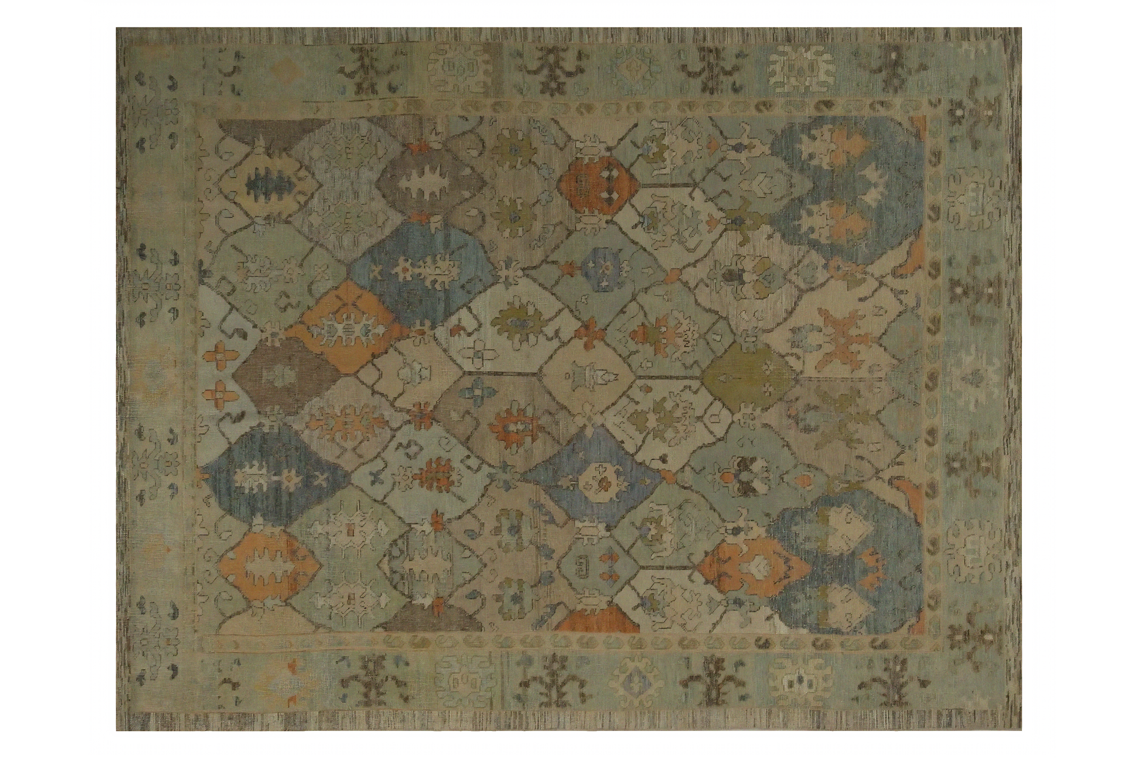 Thumbnail 2 for Turkey Oushak Traditional Rug 98617