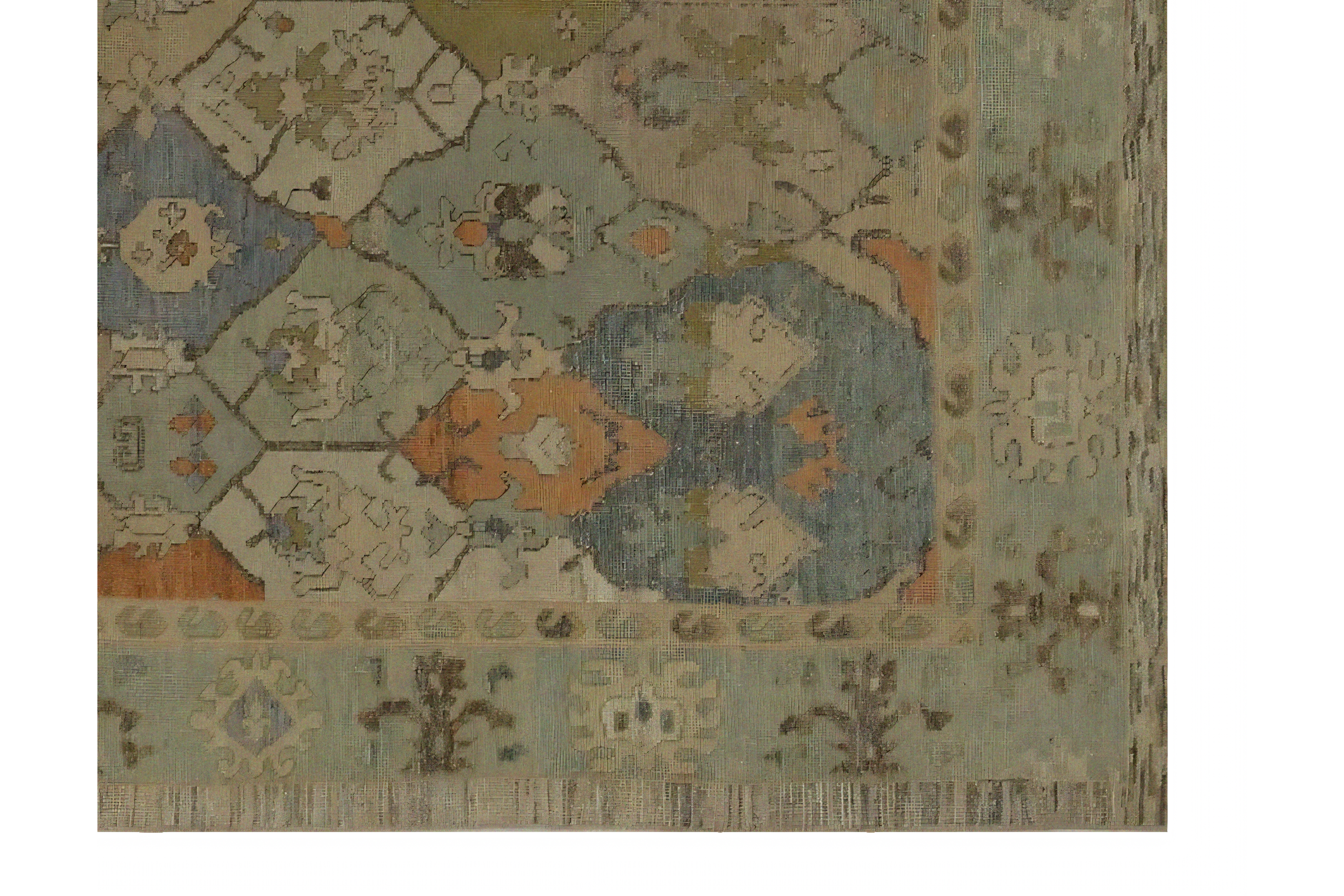 Thumbnail 8 for Turkey Oushak Traditional Rug 98617