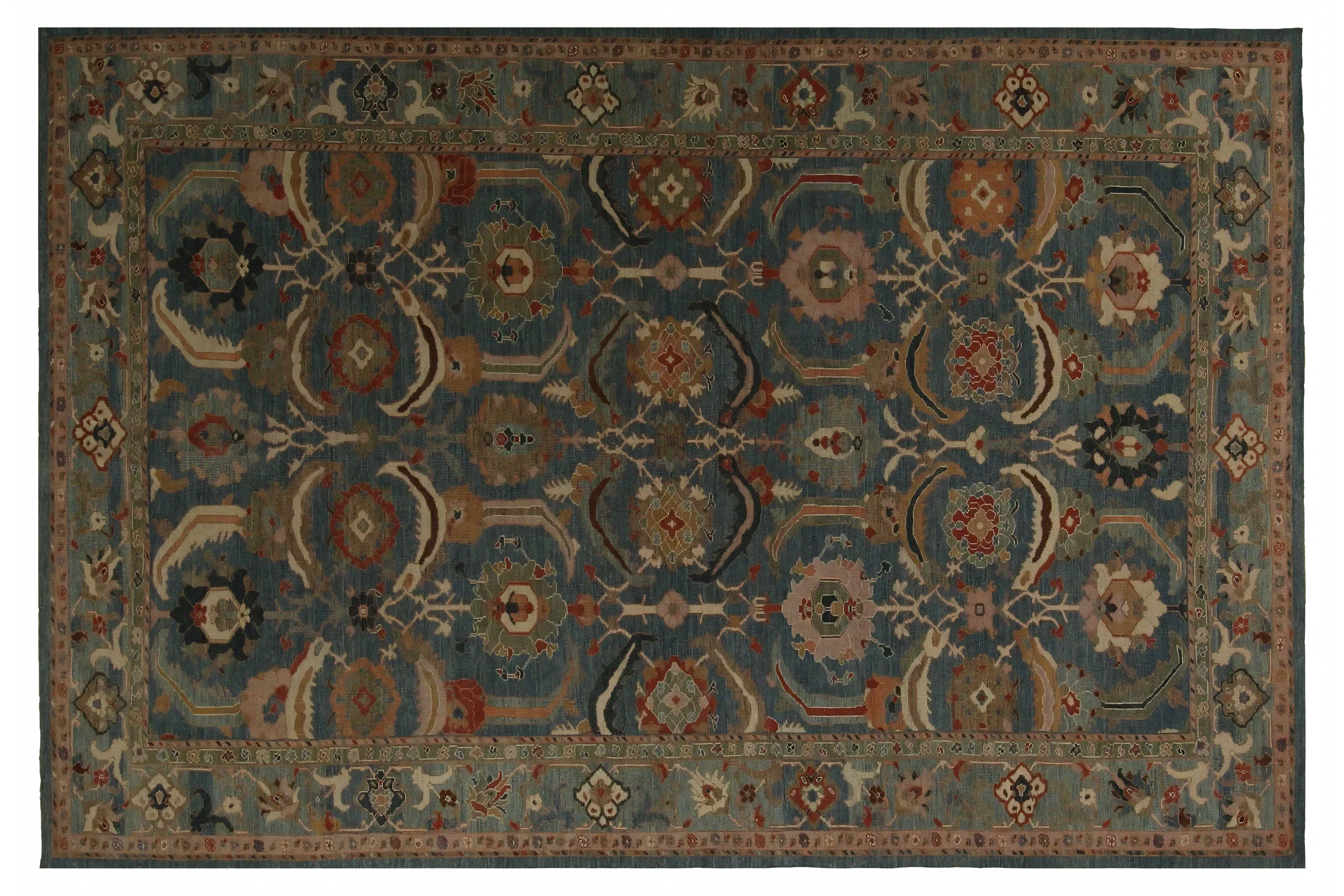 Thumbnail 2 for Turkey Sultanabad Traditional Rug 98622