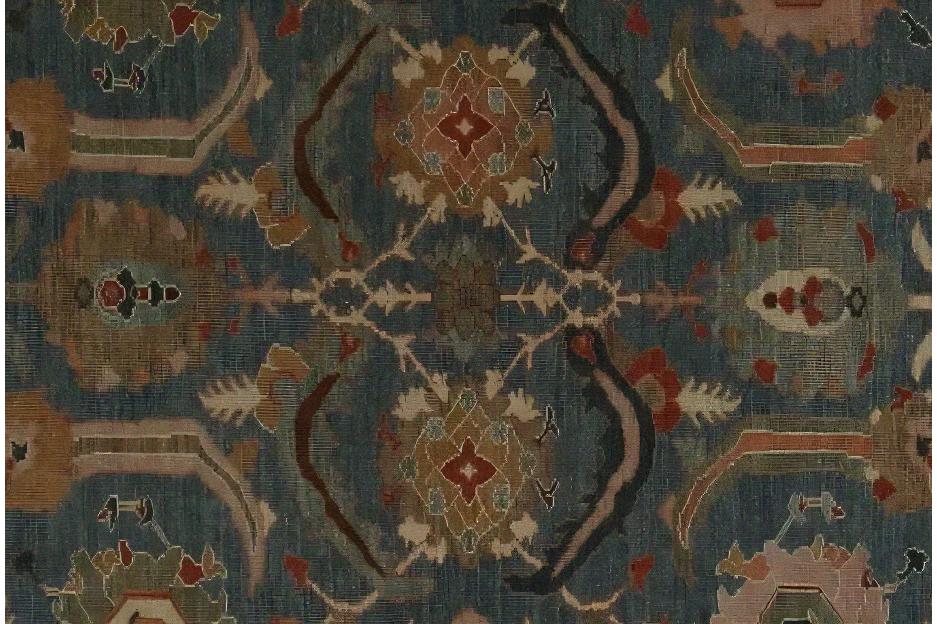 Thumbnail 4 for Turkey Sultanabad Traditional Rug 98622