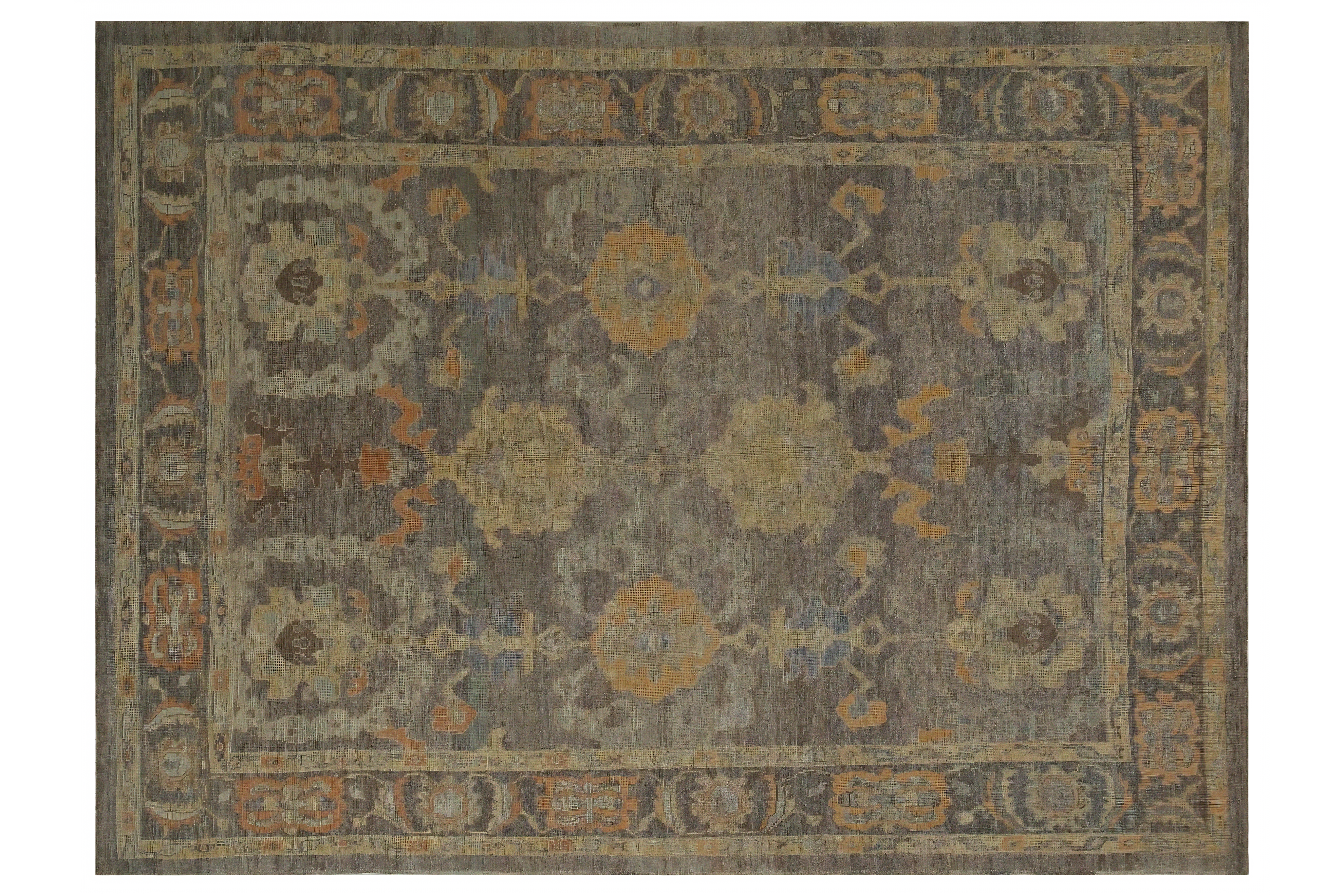 Thumbnail 2 for Turkey Oushak Traditional Rug 98625