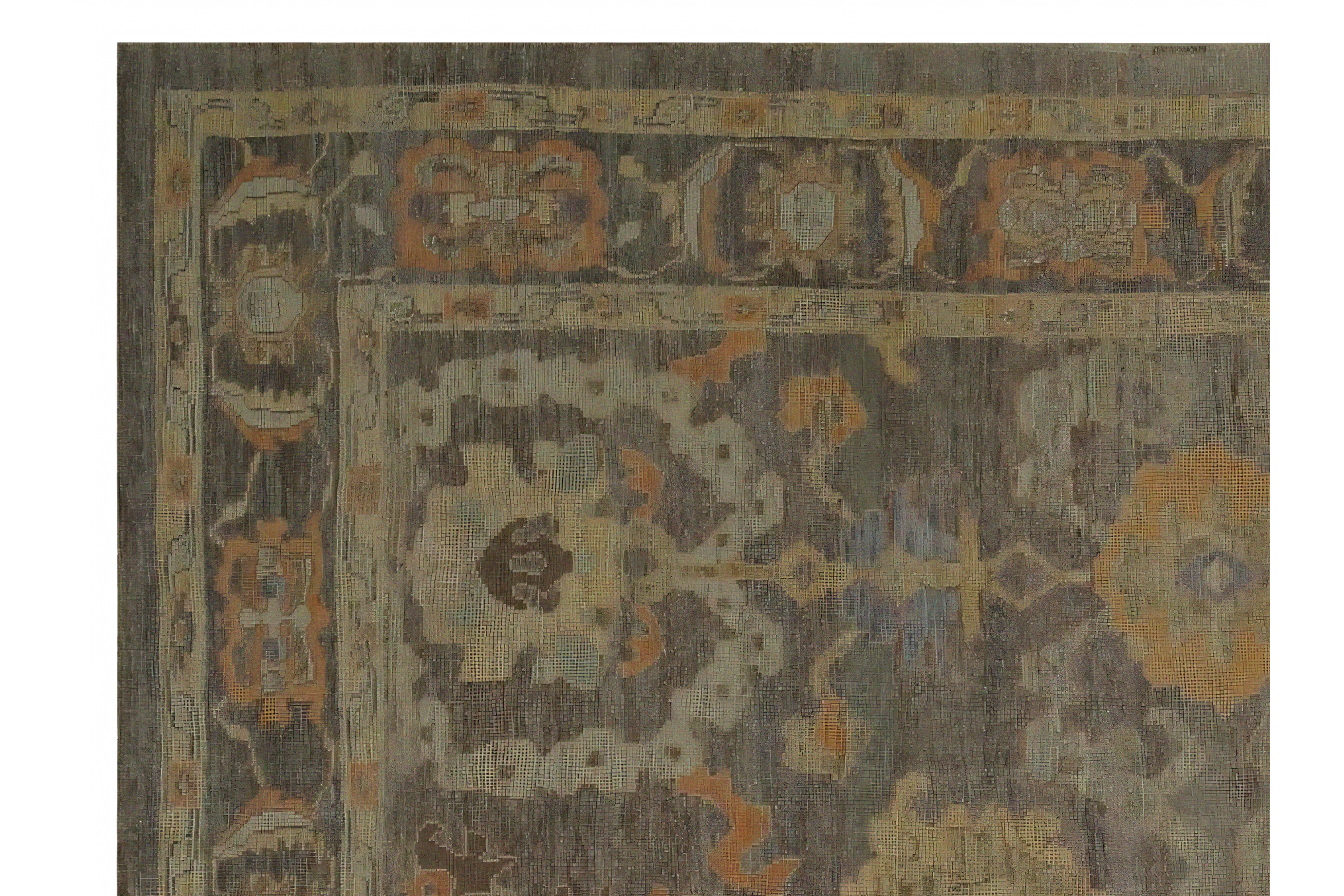 Thumbnail 5 for Turkey Oushak Traditional Rug 98625