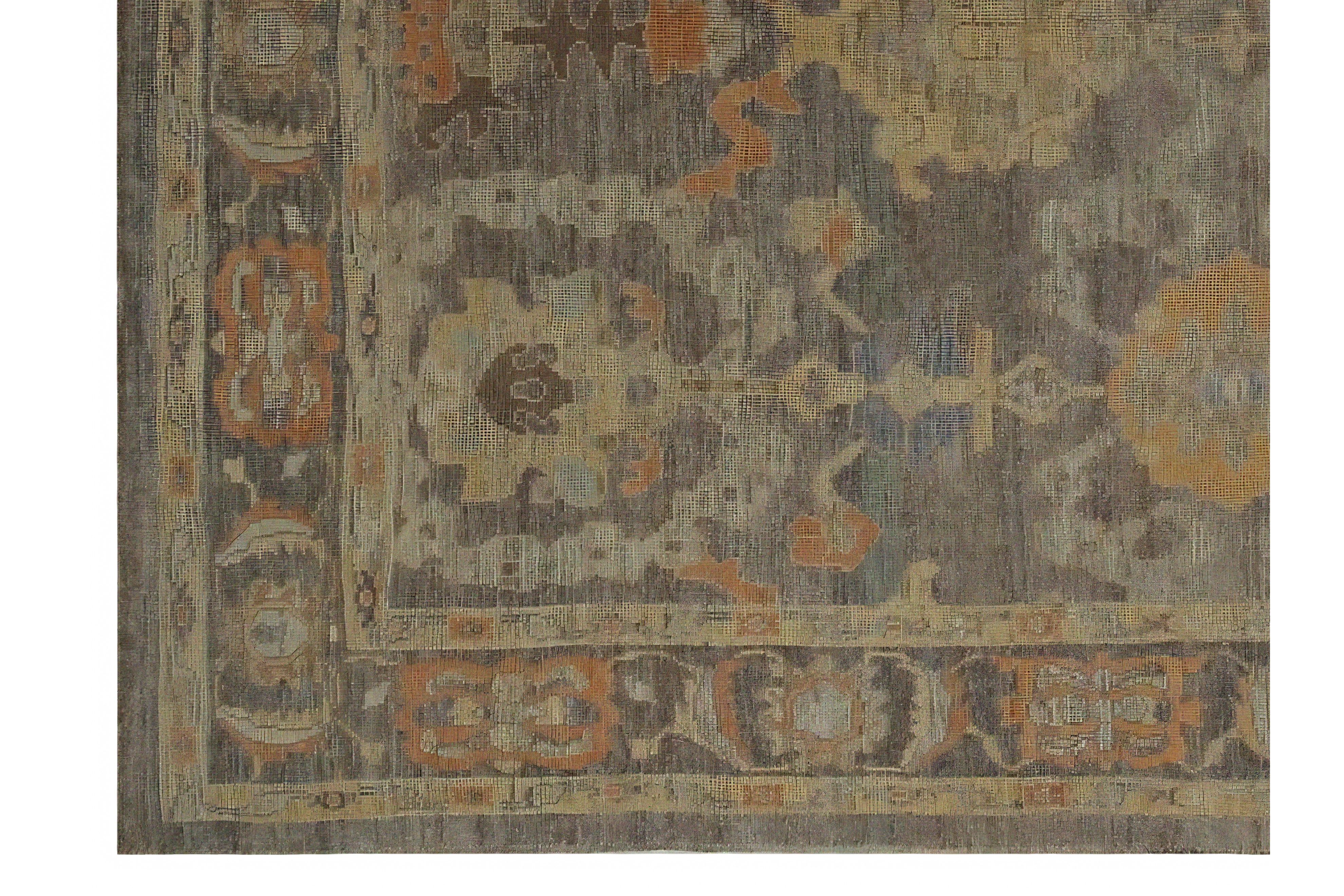 Thumbnail 7 for Turkey Oushak Traditional Rug 98625